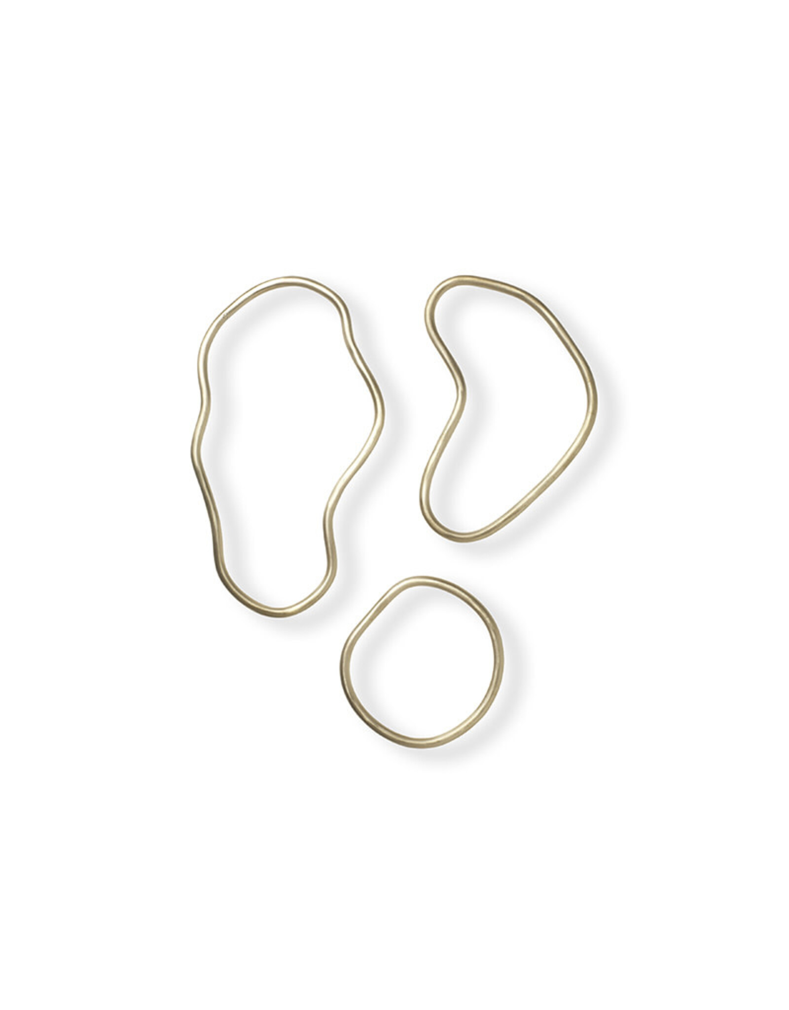 Ferm Living Pond Trivets - Brass