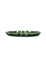 Ferm Living Plait Platter - Emerald Green