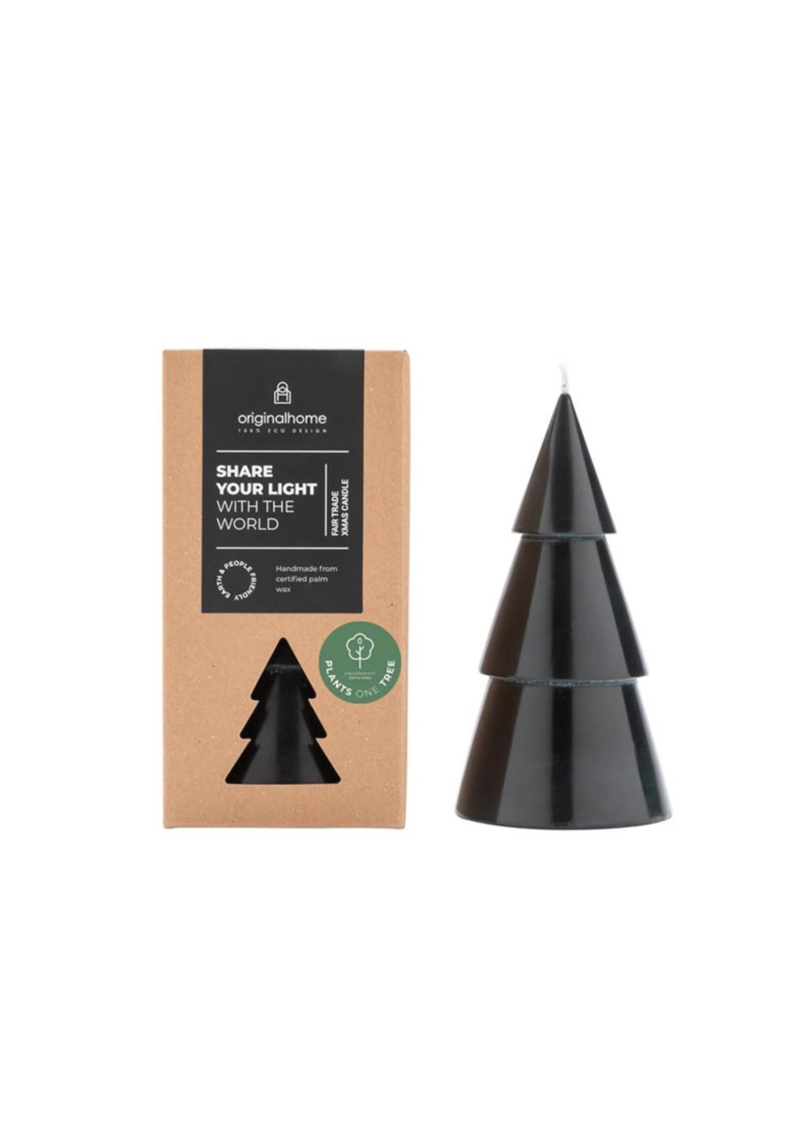 Original Home Tree Candle - L - Black