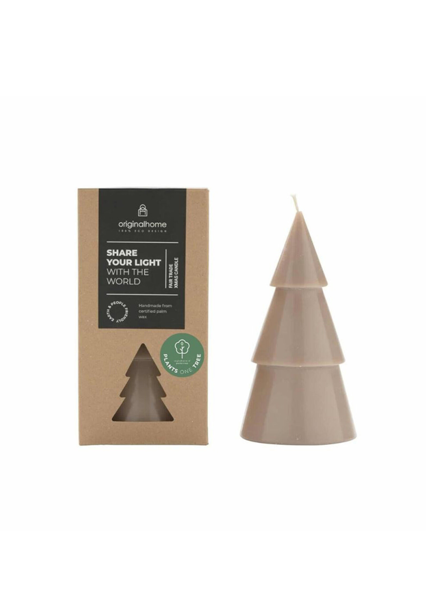 Original Home Tree Candle - L - Clay