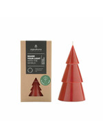 Original Home Tree Candle - L - Warm Red