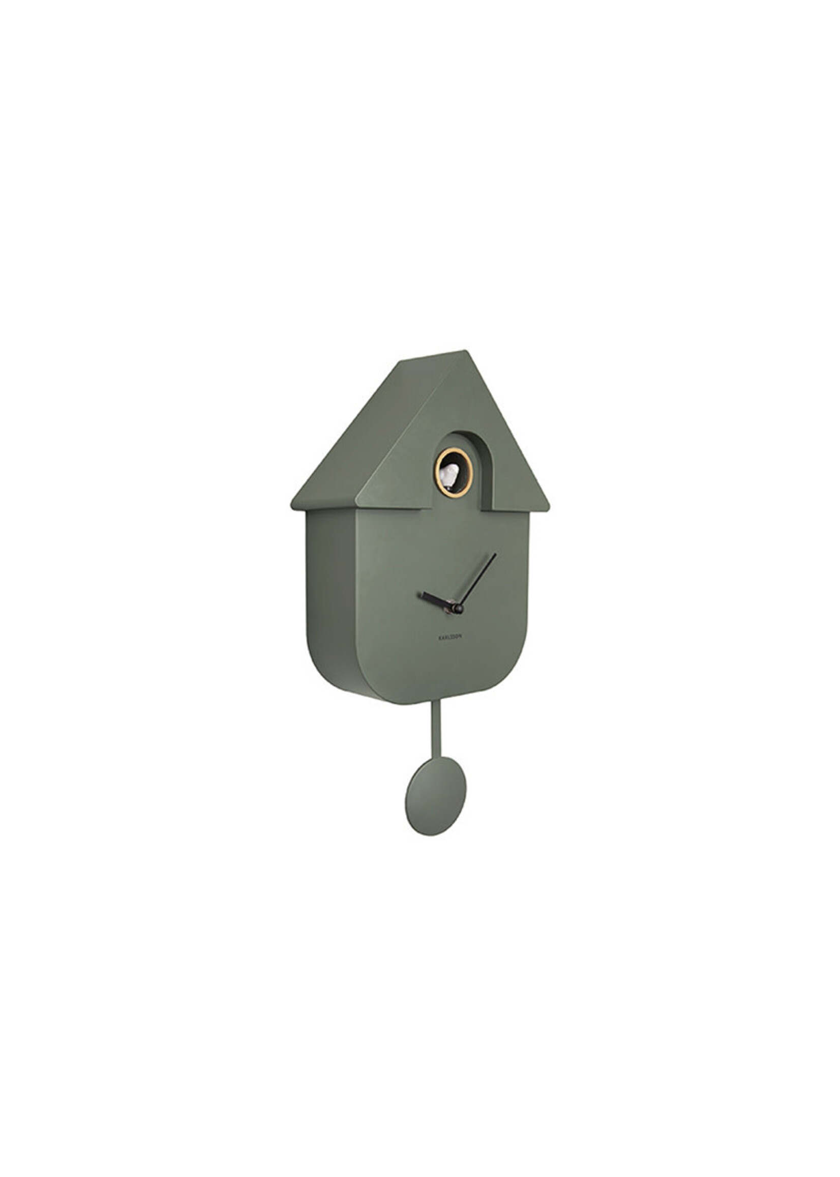 Karlsson Cuckoo Wall Clock - Jungle Green