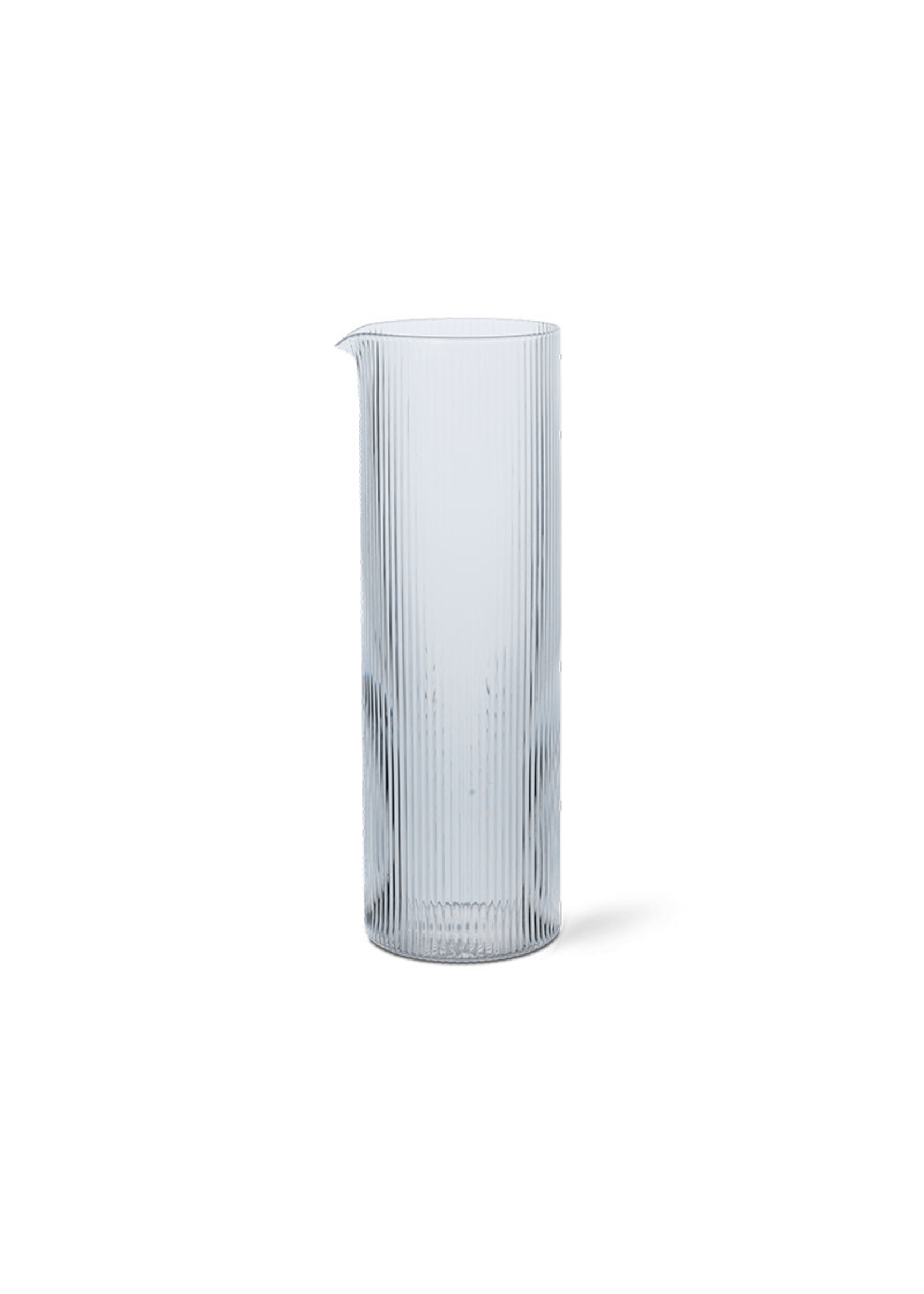 Ferm Living Ripple Water Jug - Clear
