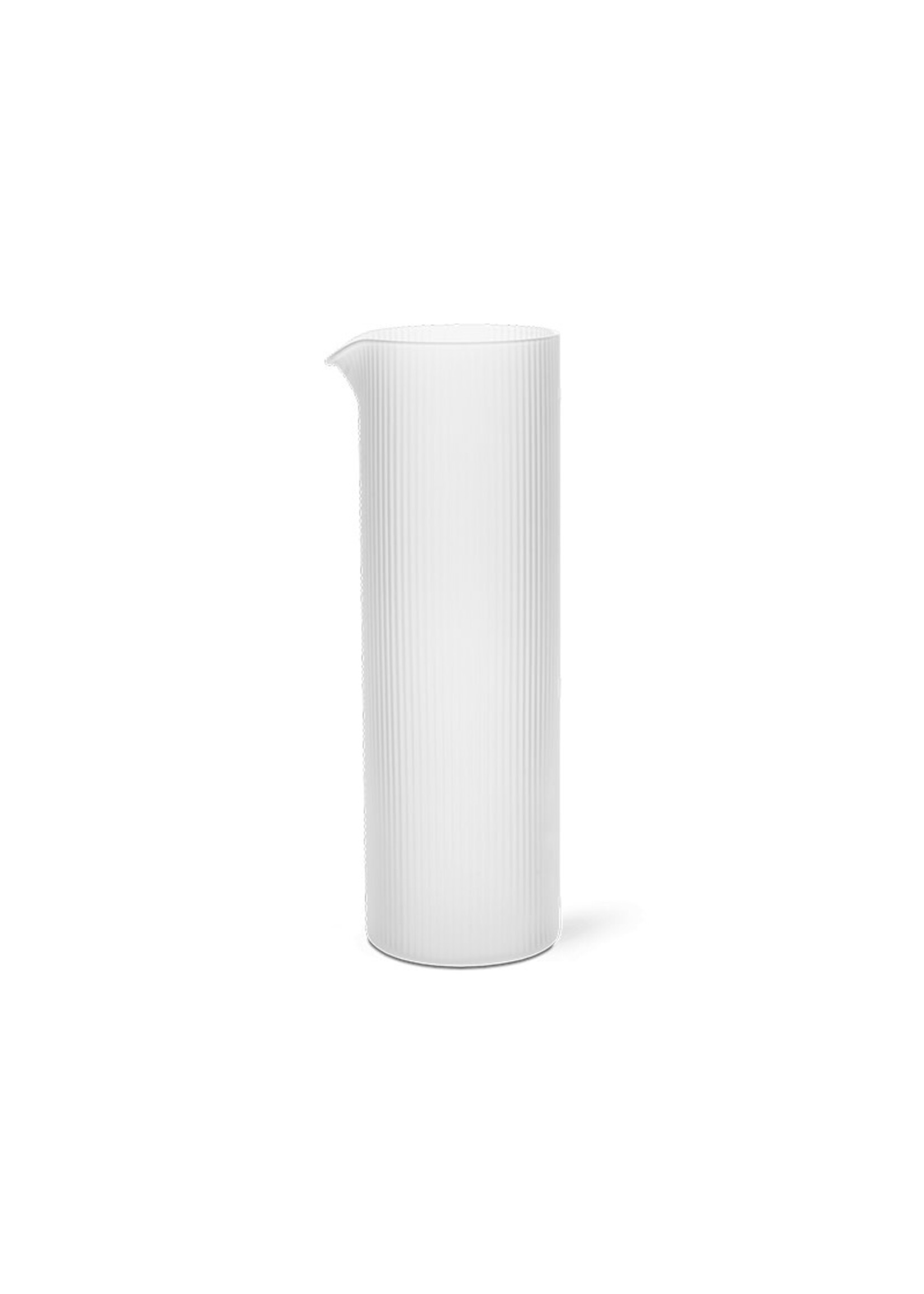 Ferm Living Ripple Water Jug - Frosted