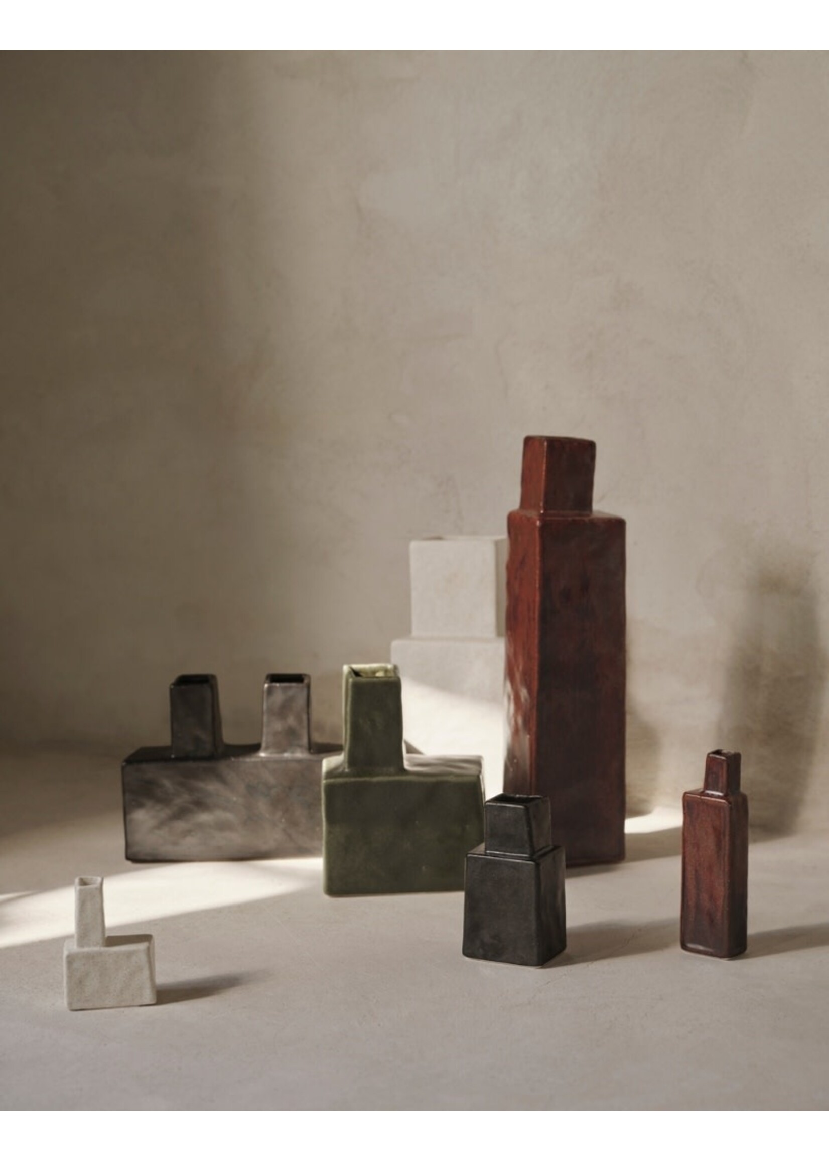 Ferm Living Koa Vase H29 - Off-White