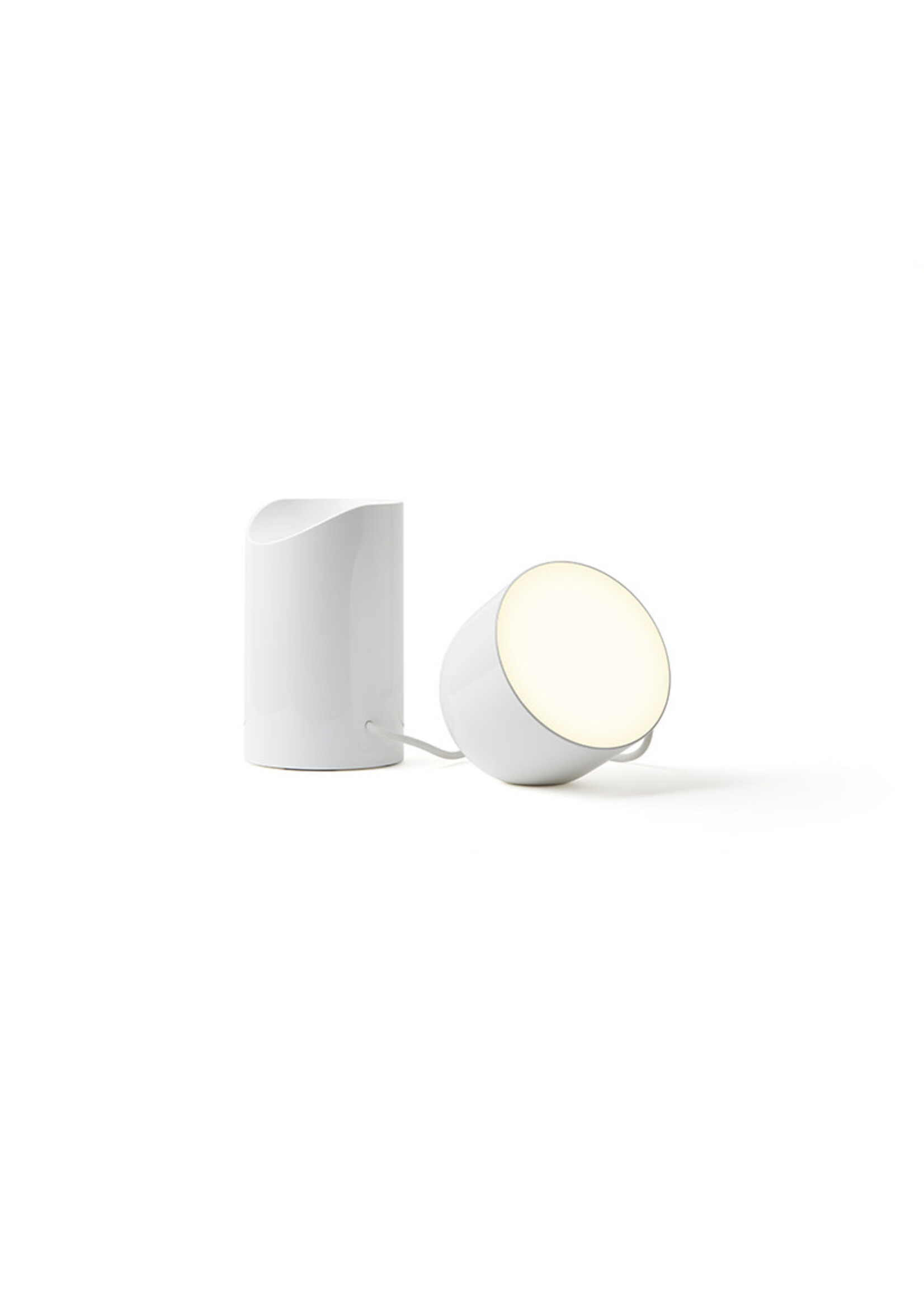 Lexon Orbe Rechargeable Design Lamp - White