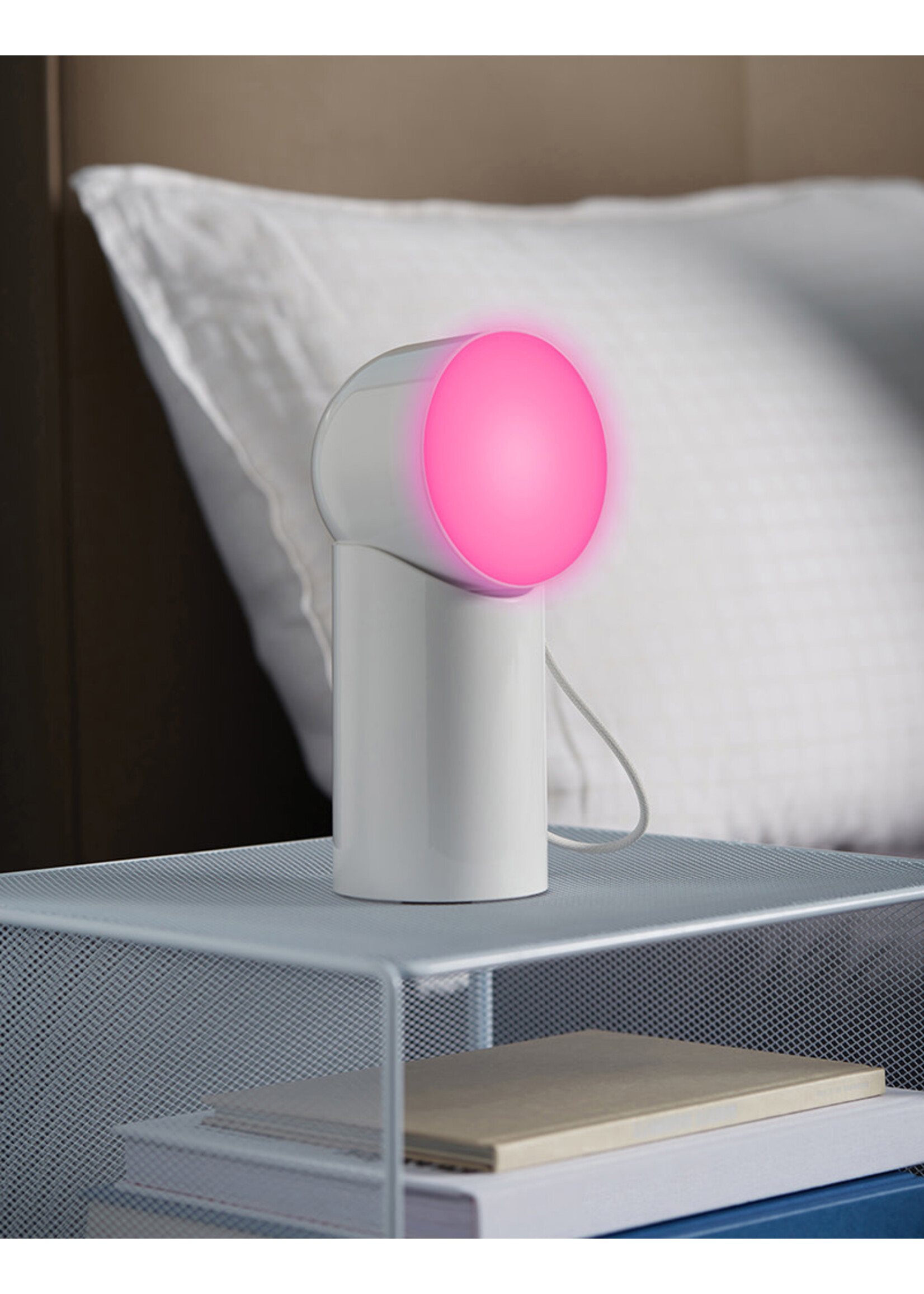 Lexon Orbe Rechargeable Design Lamp - White