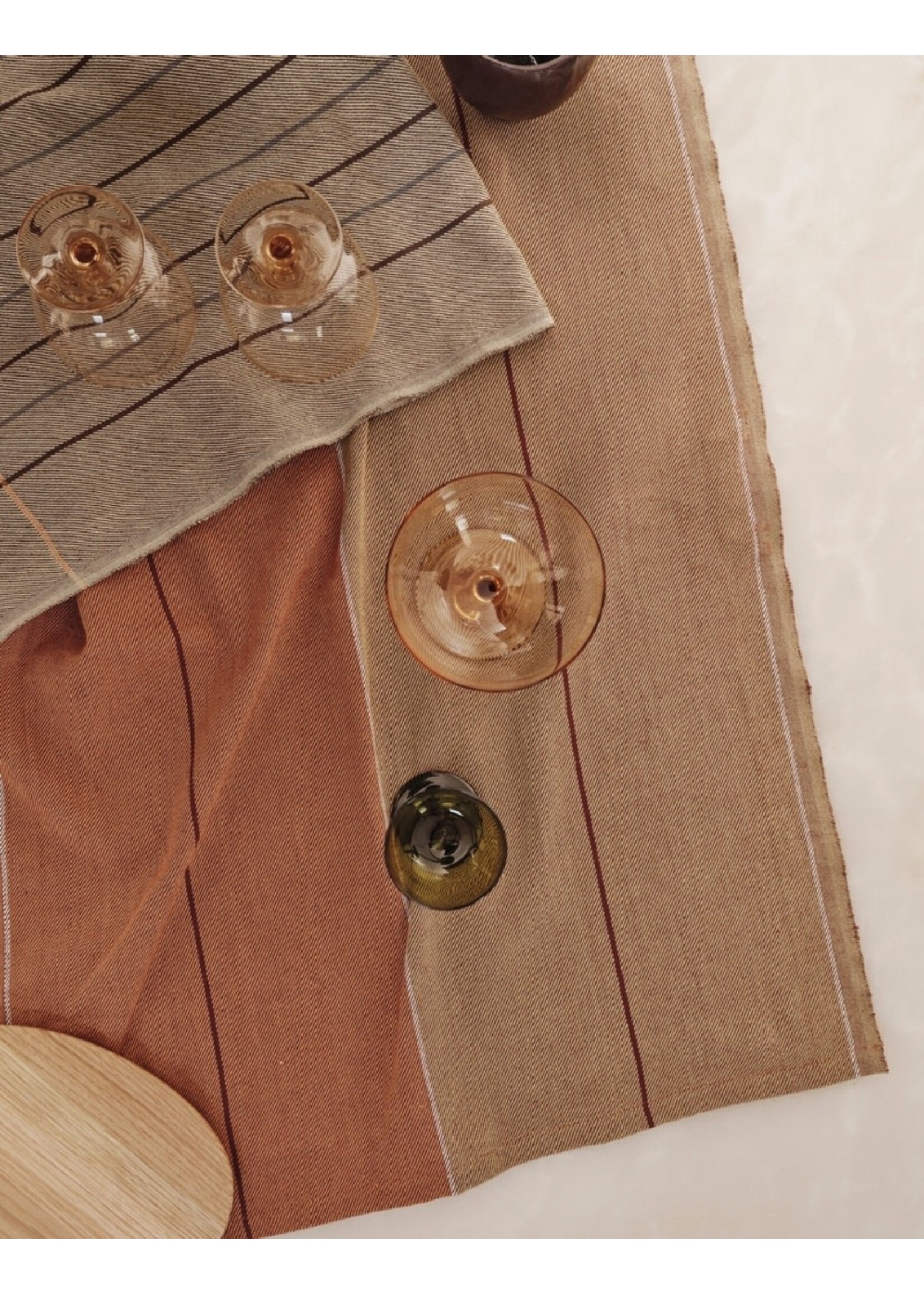 Ferm Living Ito Tea Towel - Set of 2 - Hazel/Oat