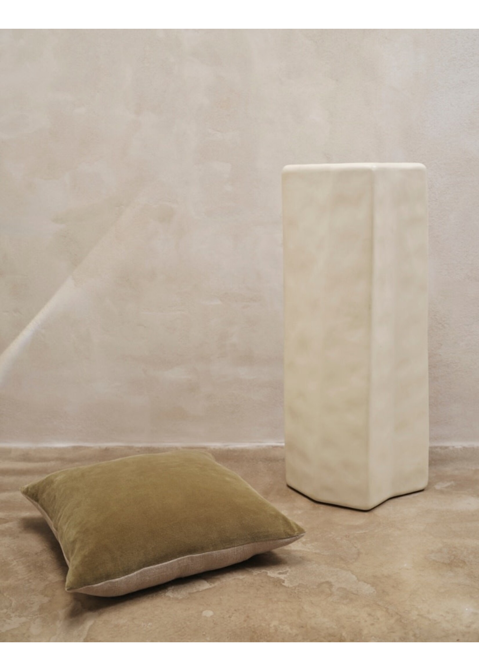 Ferm Living Senti Cushion - 50 x 50 - Khaki