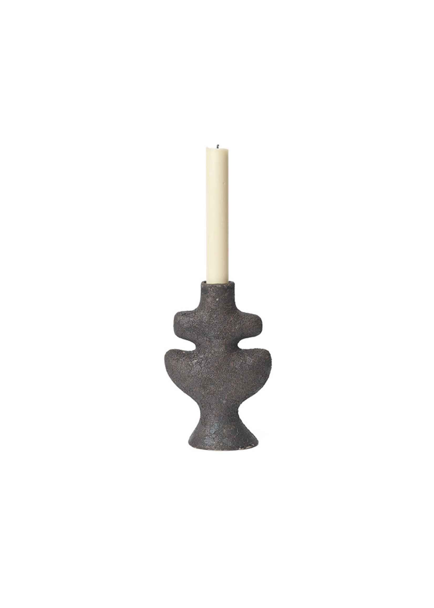 Ferm Living Yara Candle Holder - S - Rustic Iron