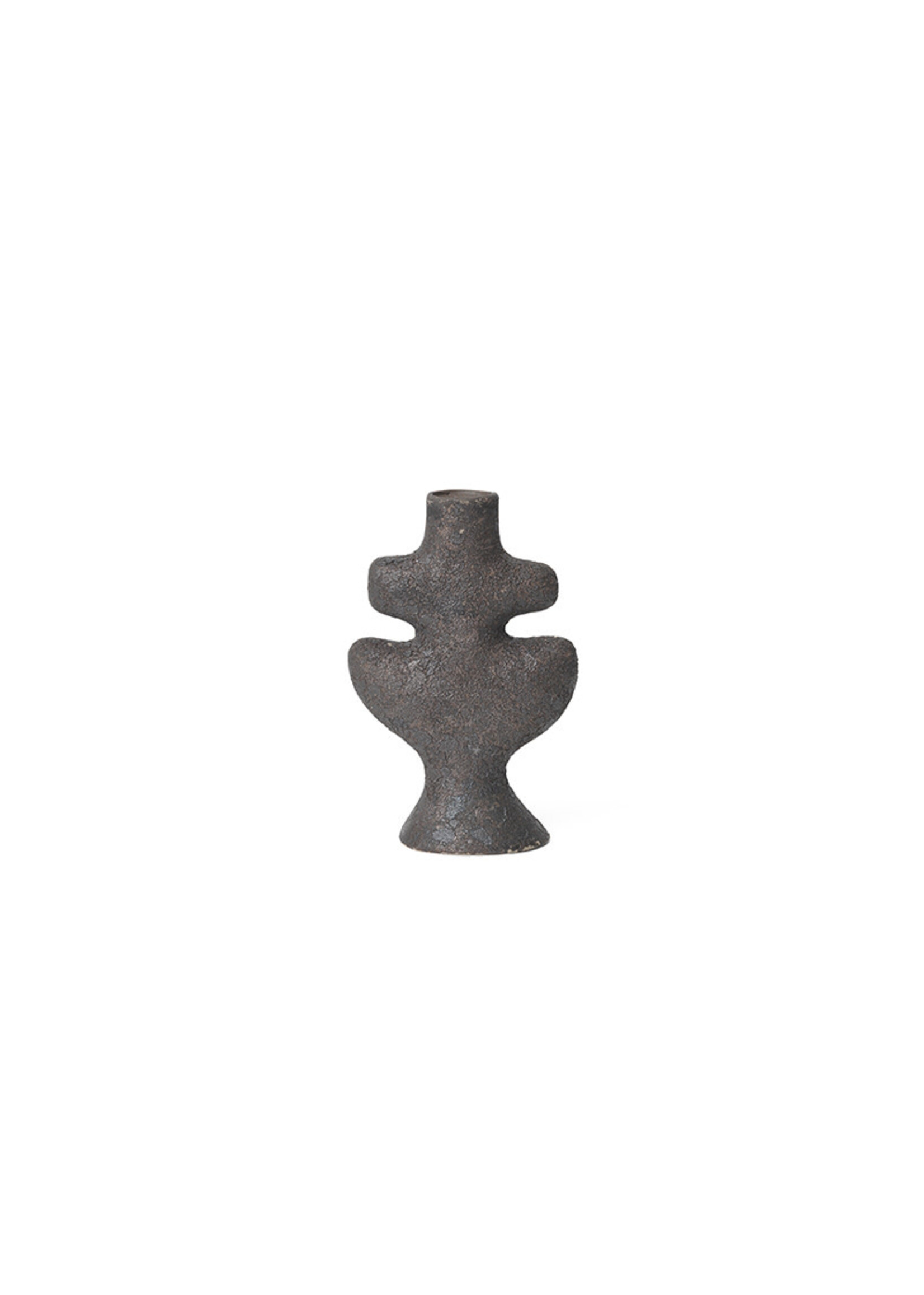 Ferm Living Yara Candle Holder - S - Rustic Iron