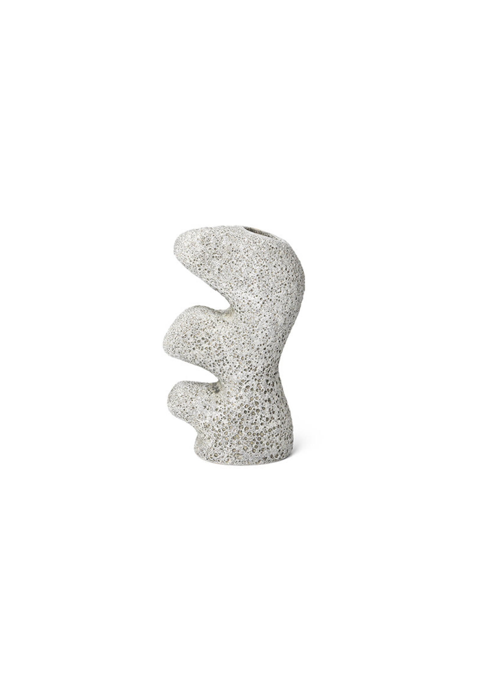 Ferm Living Yara Vase - S - Grey Pumice