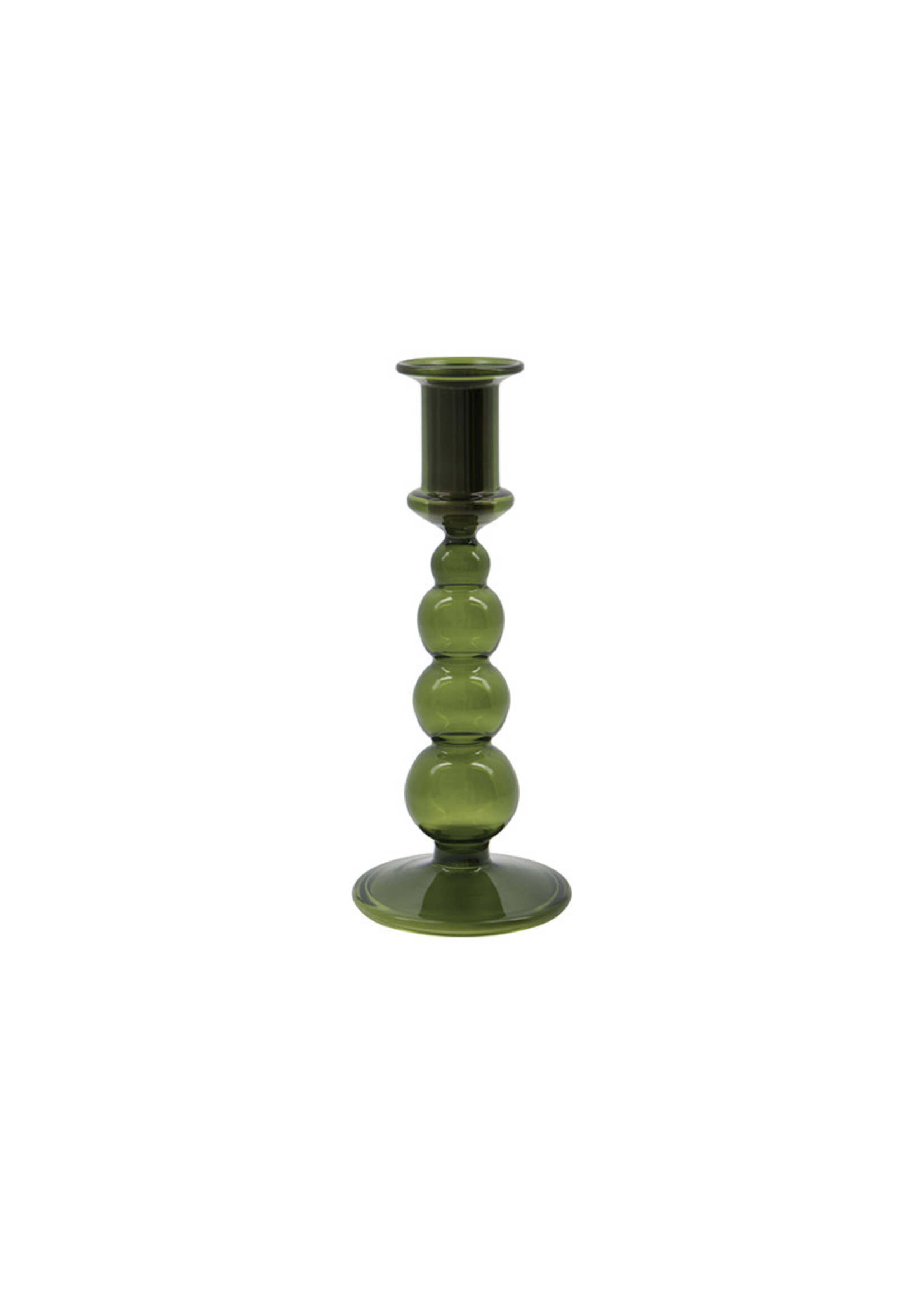 House Doctor Vidro Candle Stand L - Green