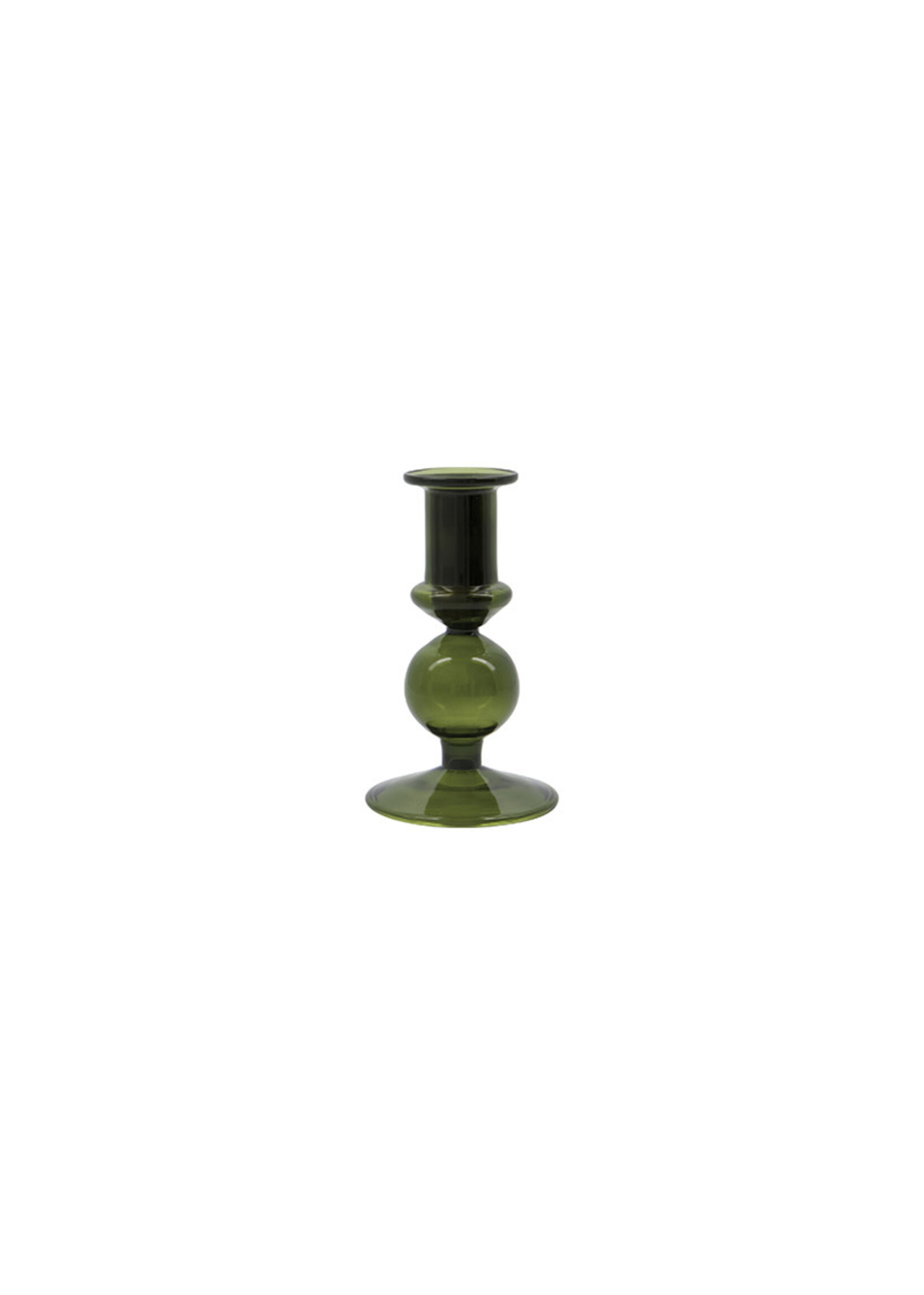 House Doctor Vidro Candle Stand S - Green