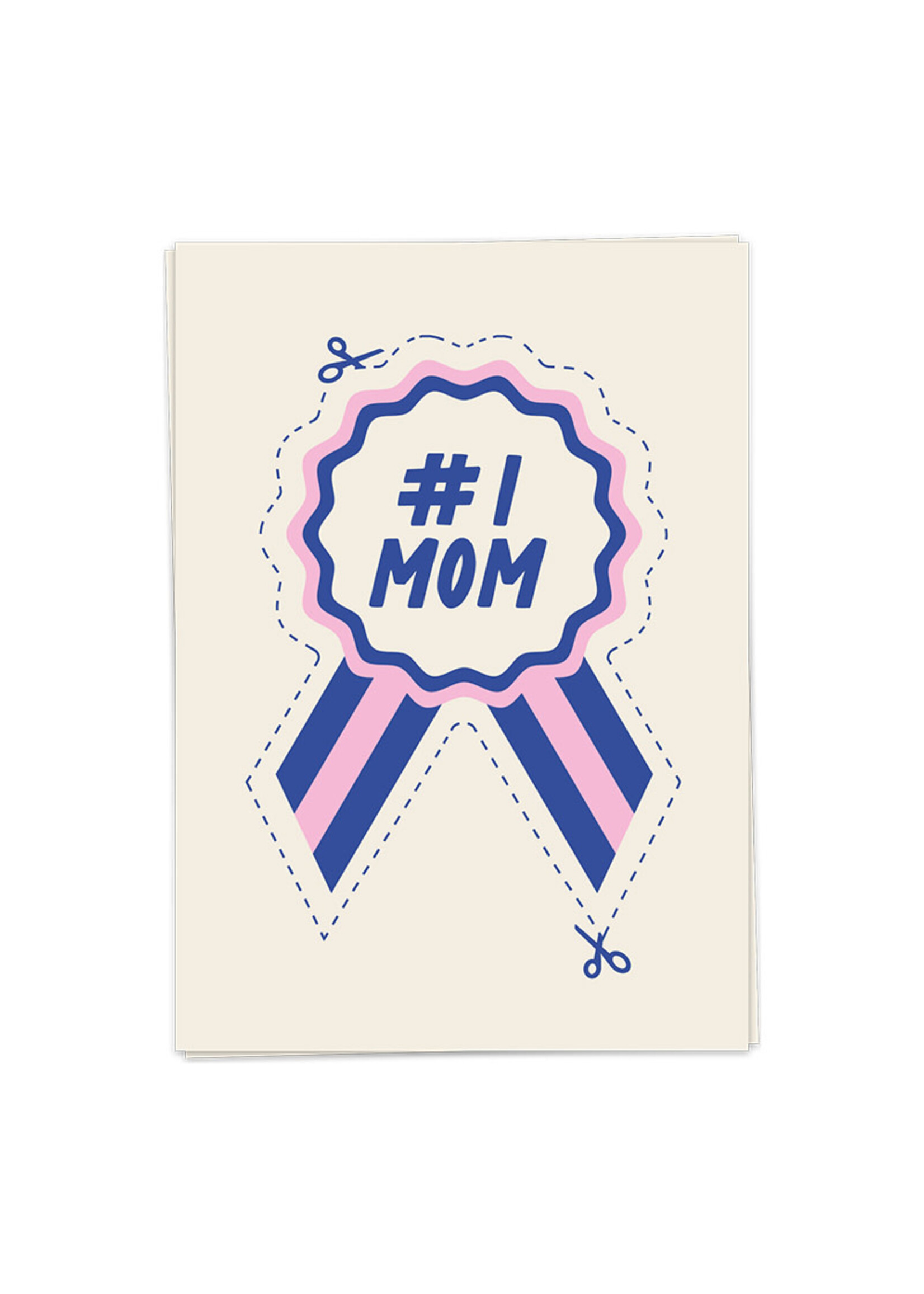 Kaart Blanche Number One Mom