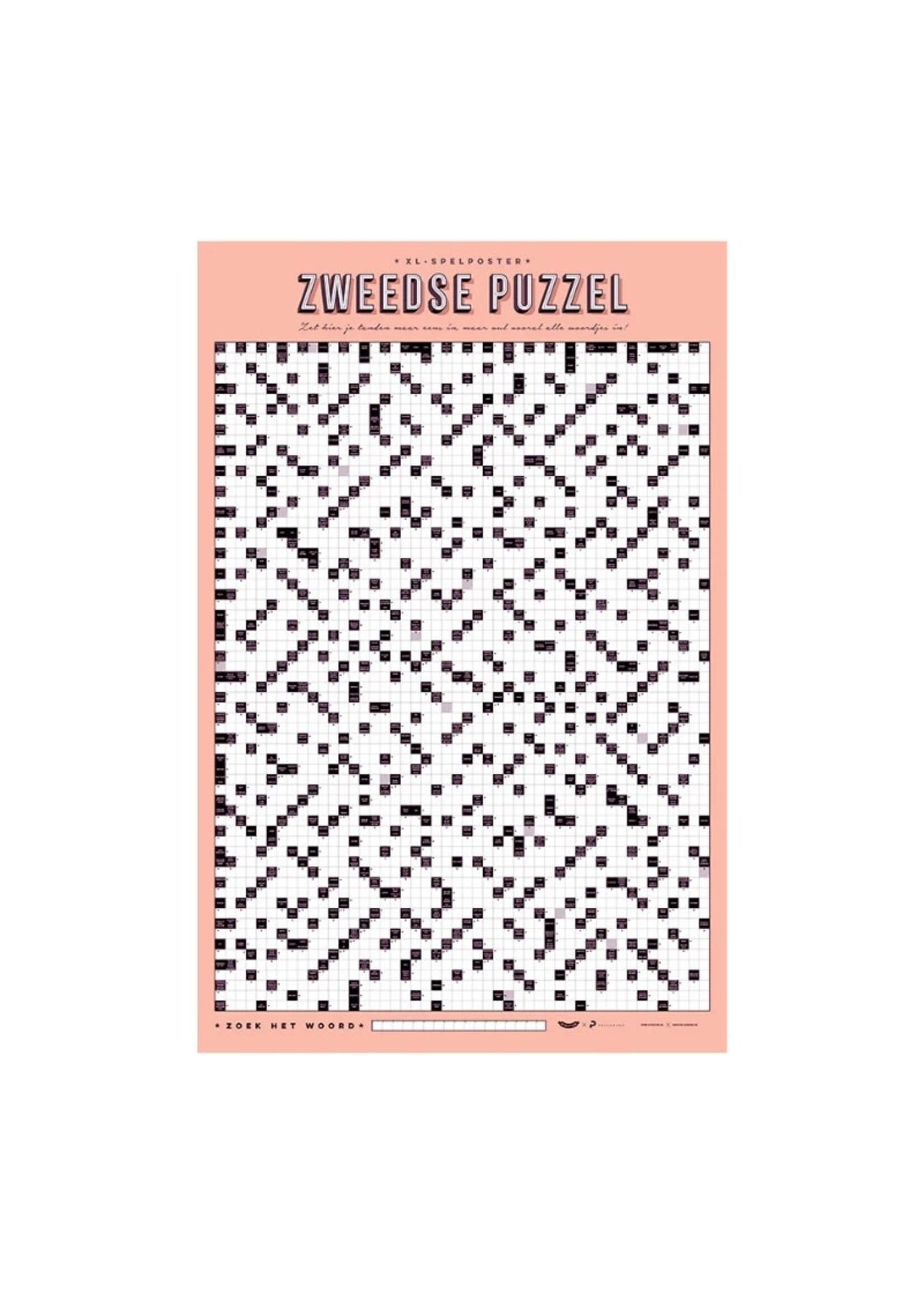 Stratier XL Spelposter | Zweedse Puzzel Nr. 3