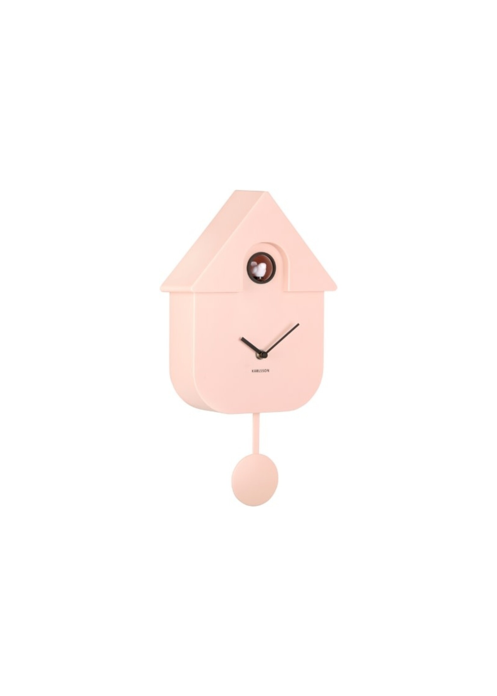Karlsson Cuckoo Wall Clock - Soft Pink
