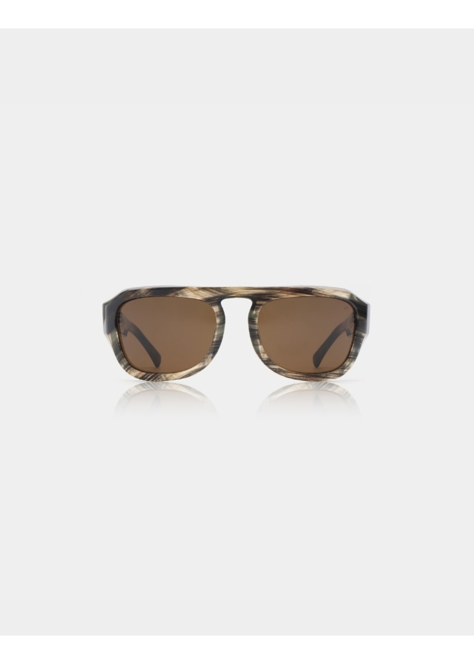 A.Kjærbede Sunglasses Max | Striped Horn