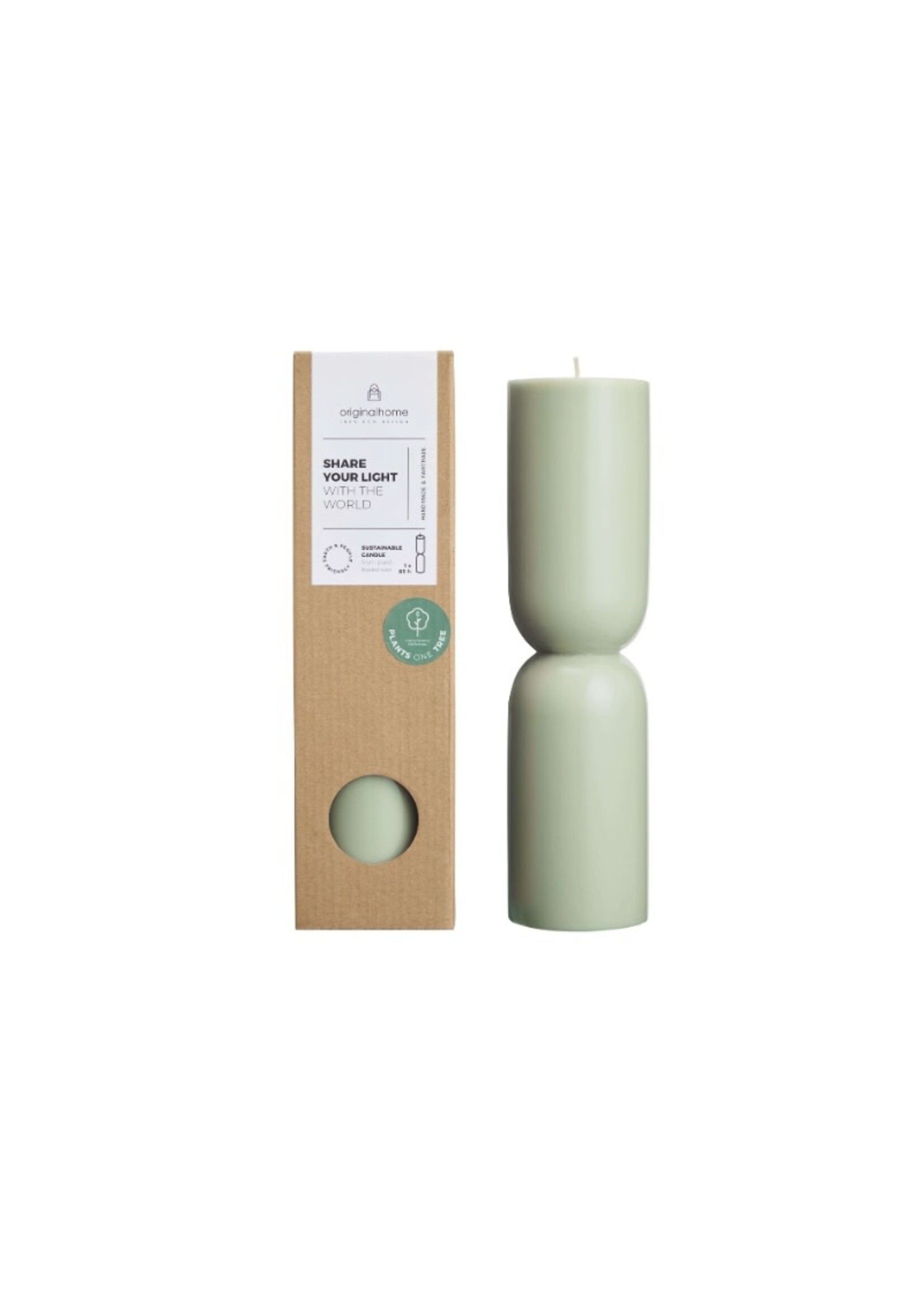 Original Home Organic Candle L - Green