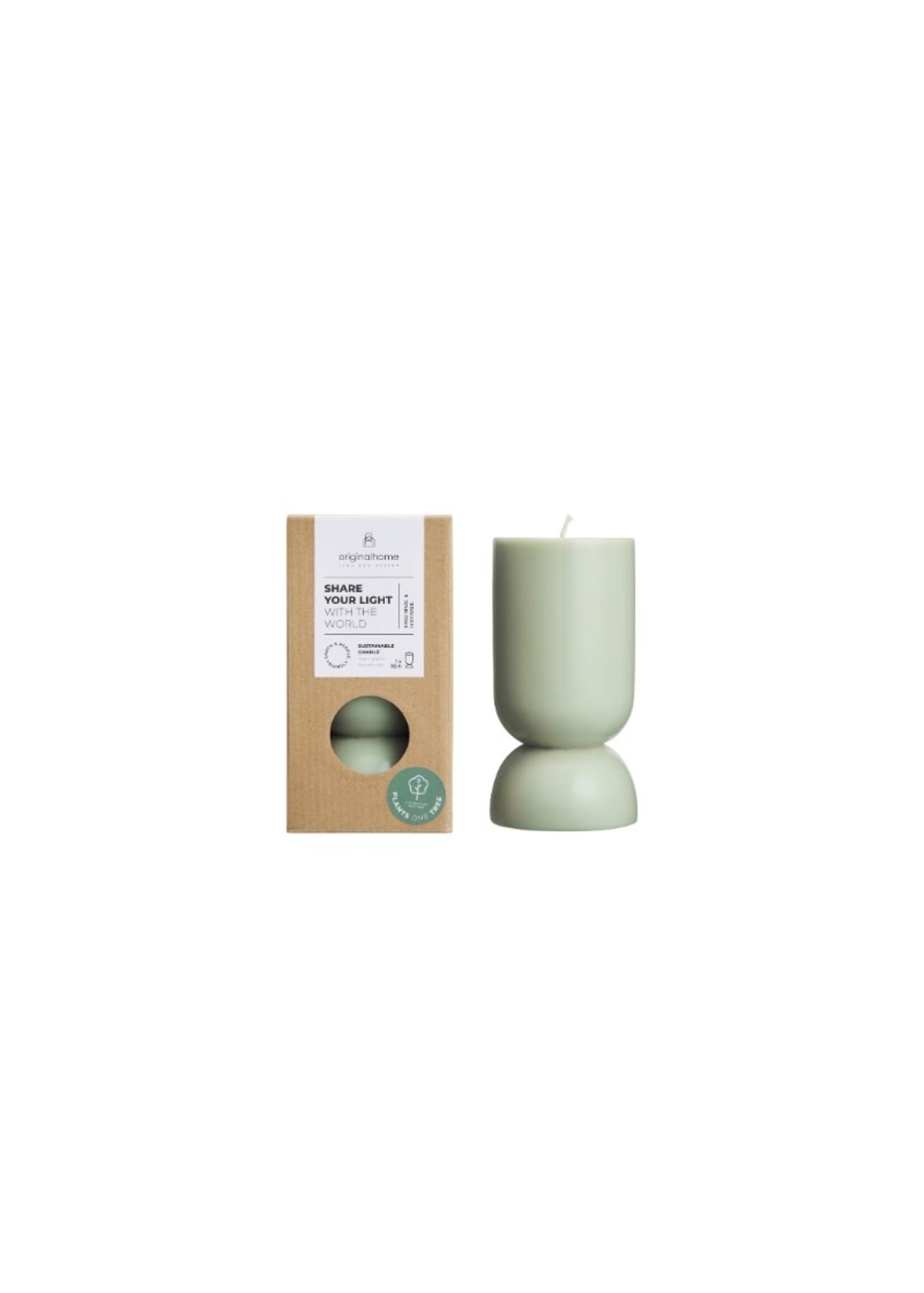 Original Home Organic Candle S - Green