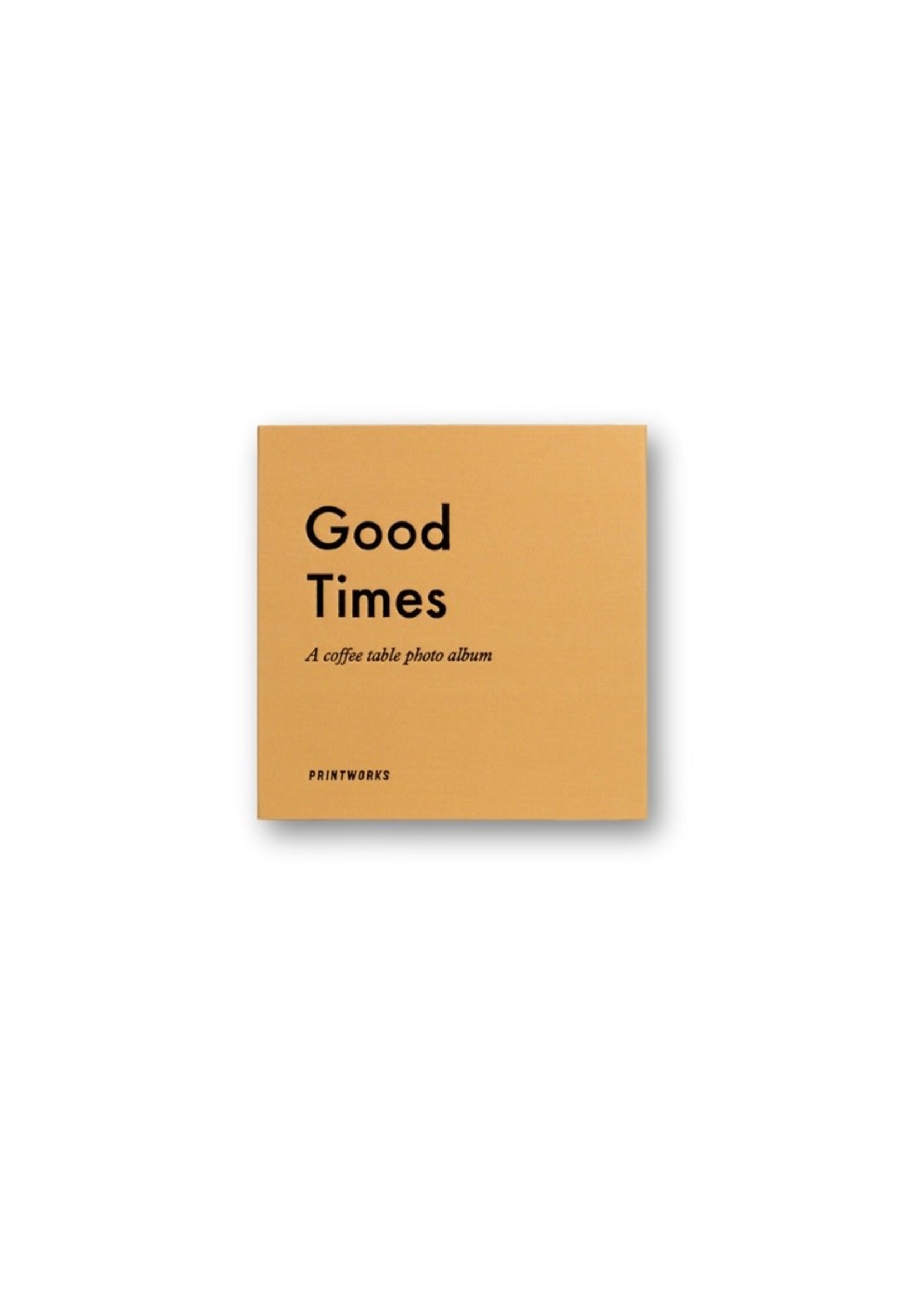 Printworks Photo Album S | Good Times - Rusty Yellow
