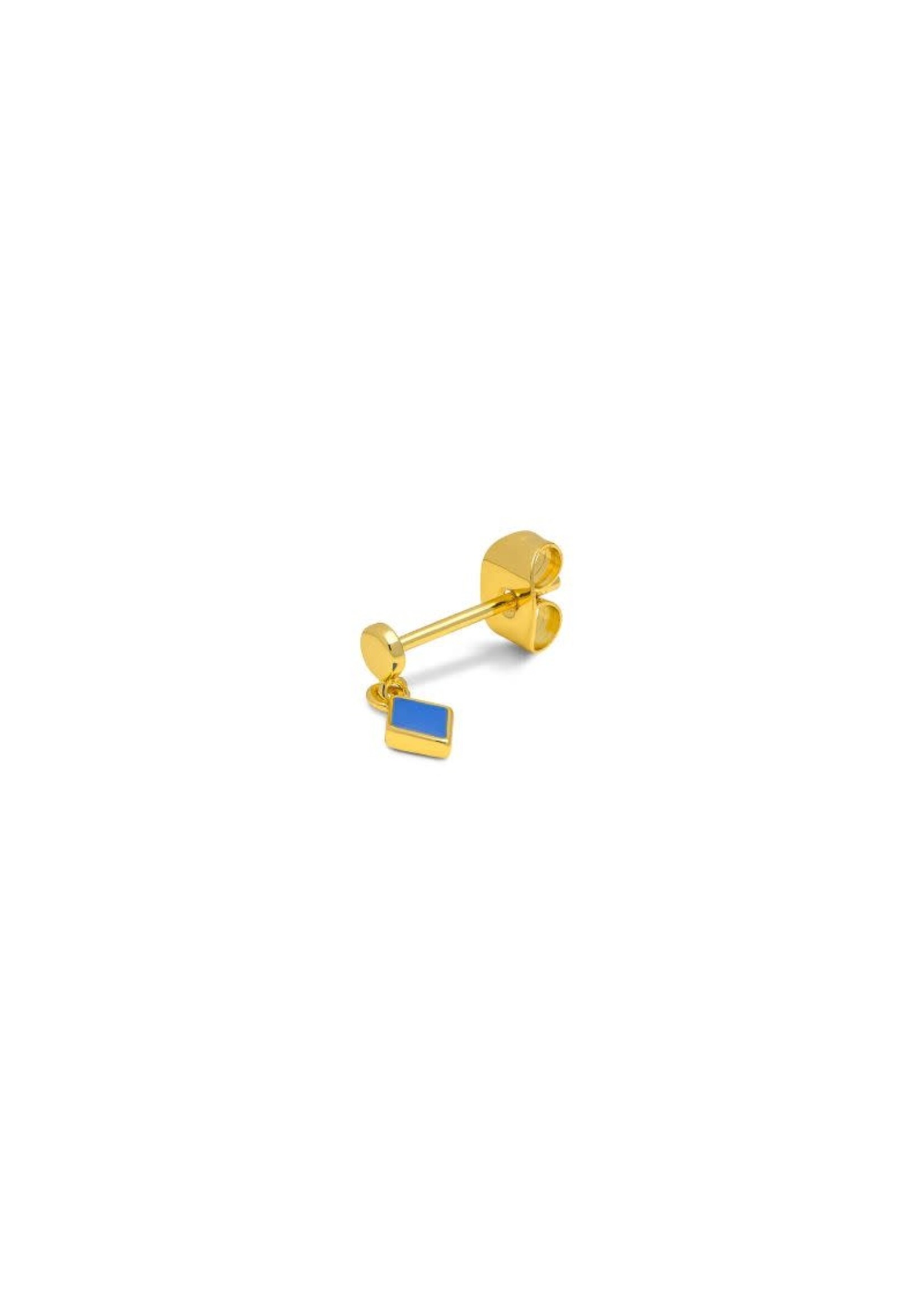 LULU Copenhagen Confetti Dangling Oorstud | Blue