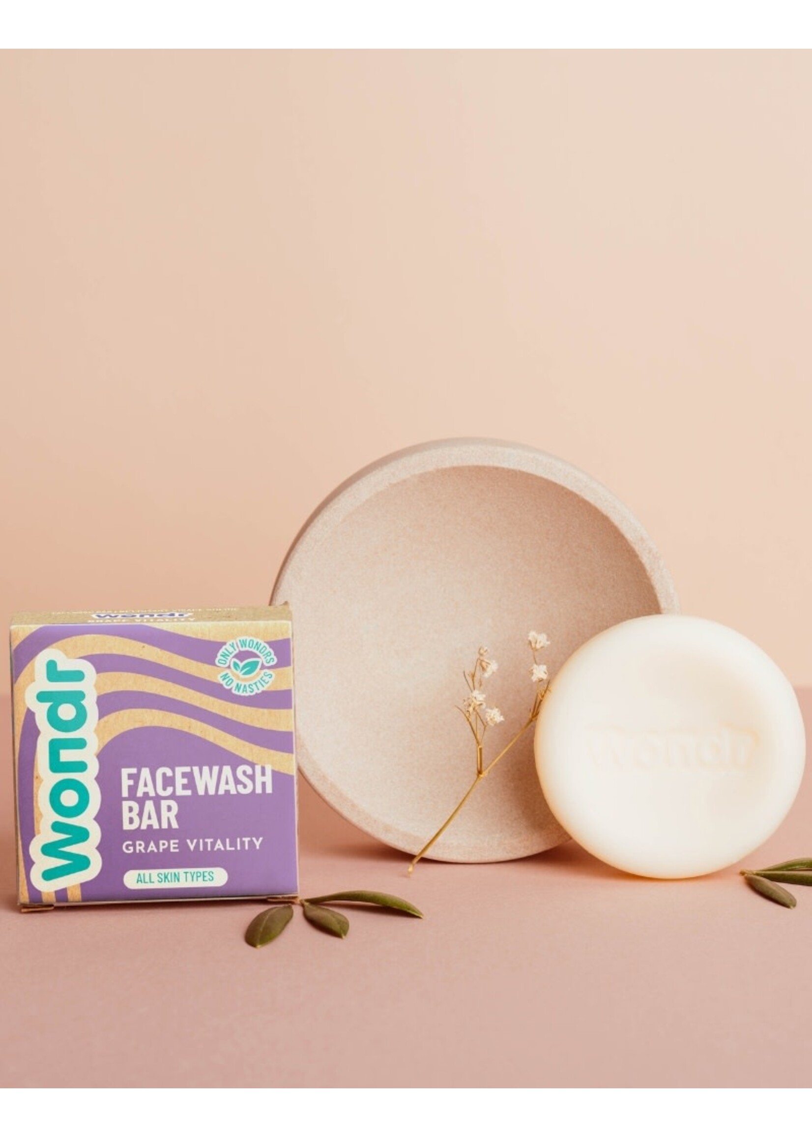 Wondr Facewash Bar - Grape Vitality