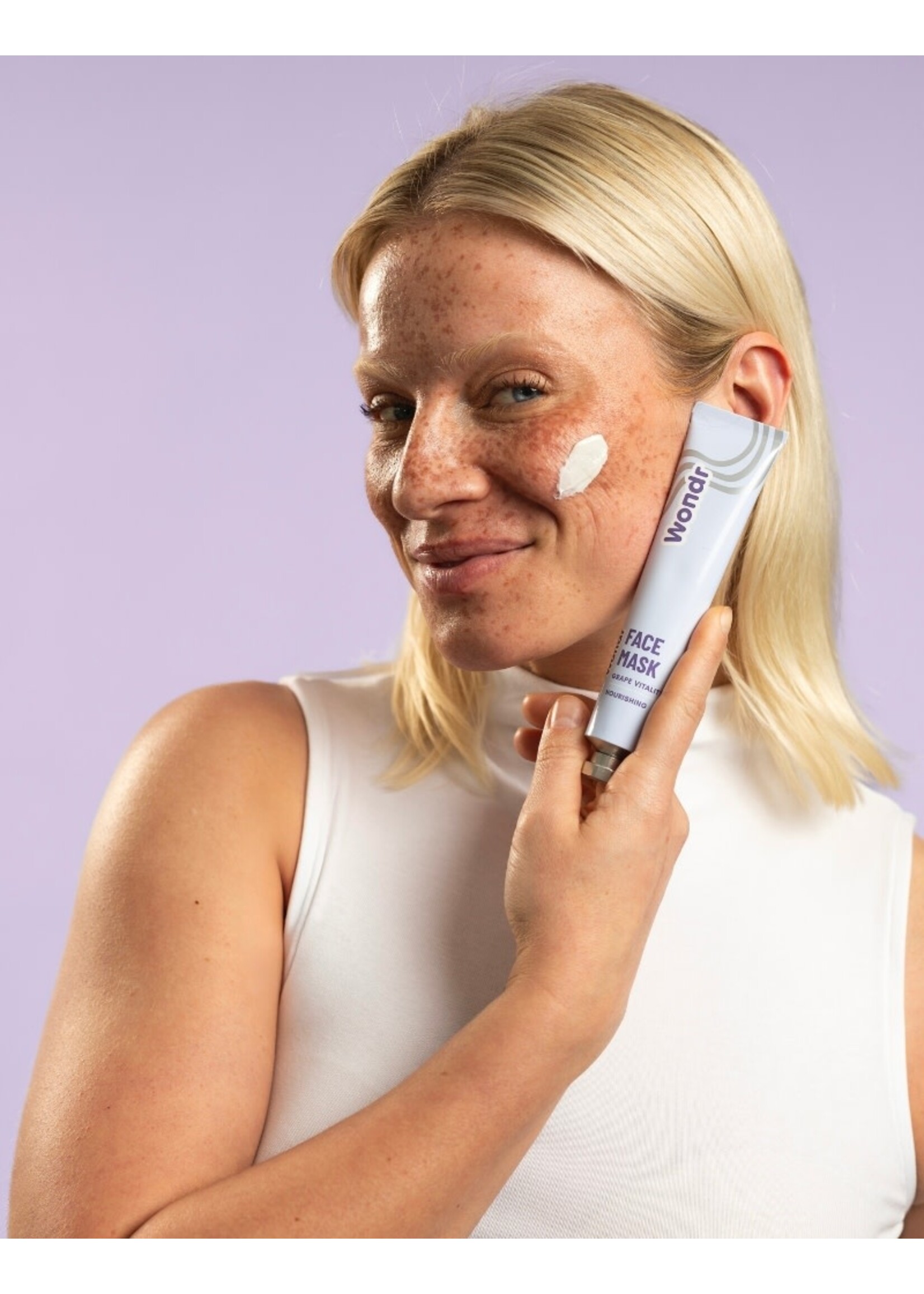 Wondr Face Mask - Grape Vitality