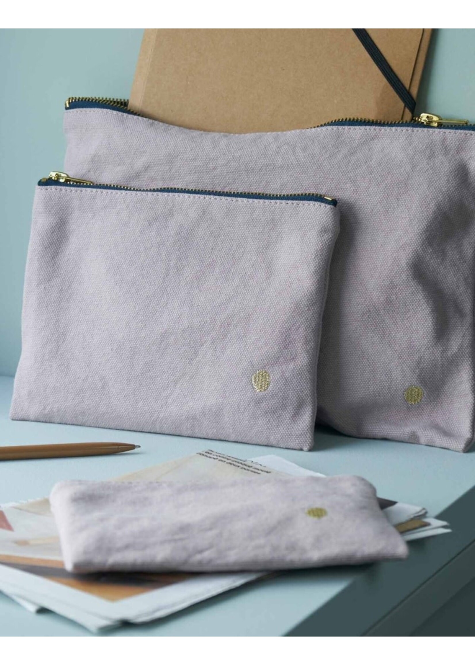 La cerise sur le gâteau Pouch M - Poivre Rose