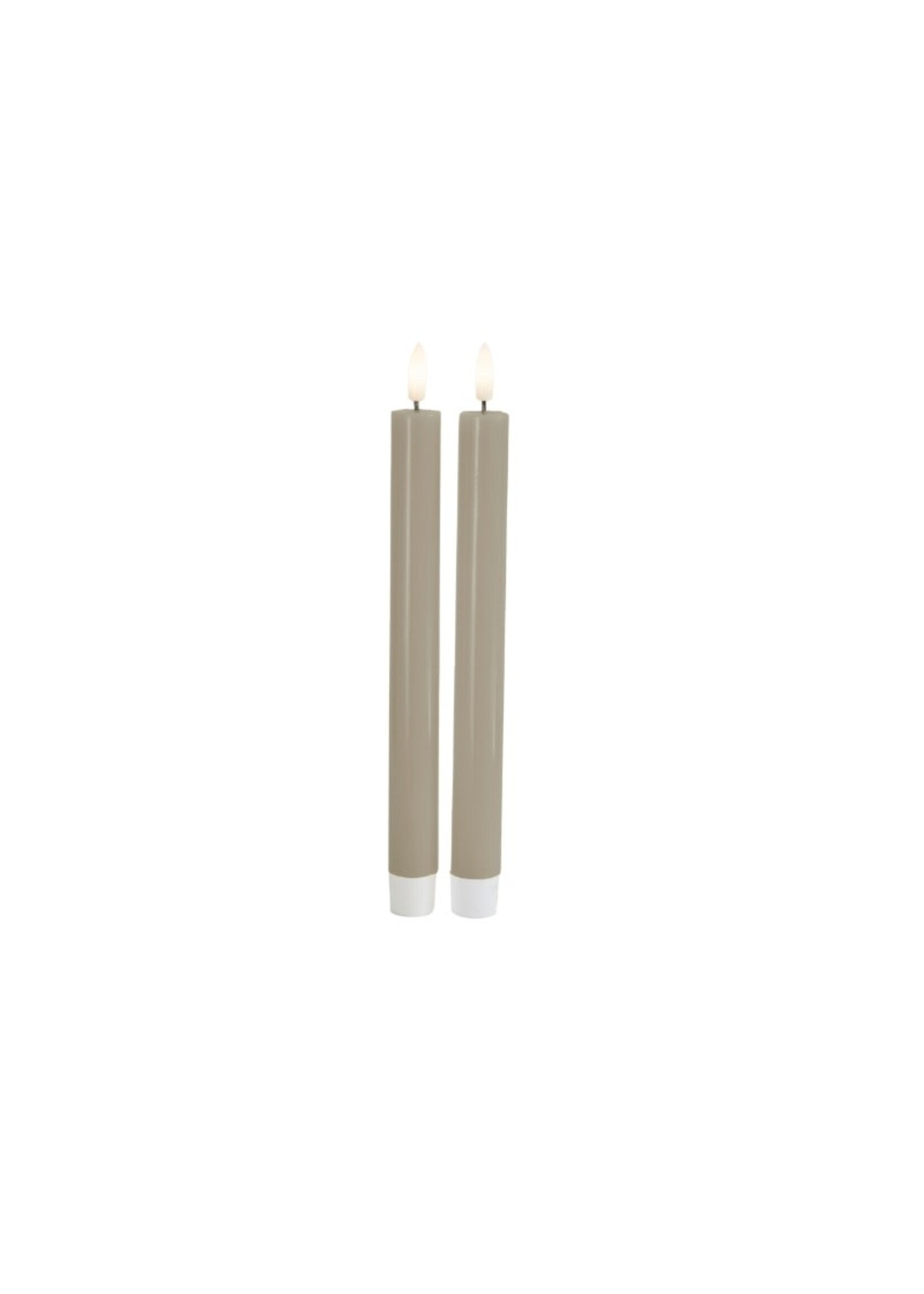Sirius Sille Led-kaars lang H25 - Warm Grey