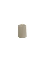 Sirius Sille Led-kaars Ø7.5 x H10 - Warm Grey