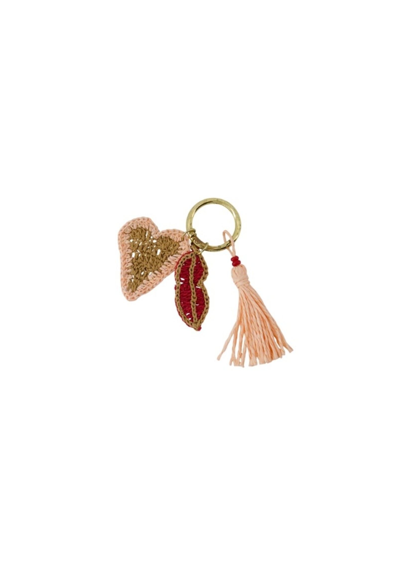 Zusss sleutelhanger hartje