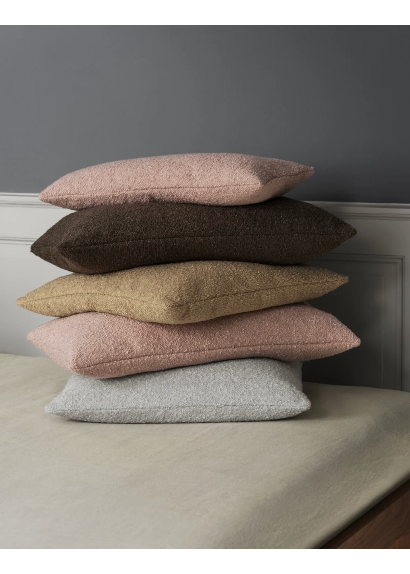 Blomus Boucle Cushion Cover - 50x50 - Misty Rose