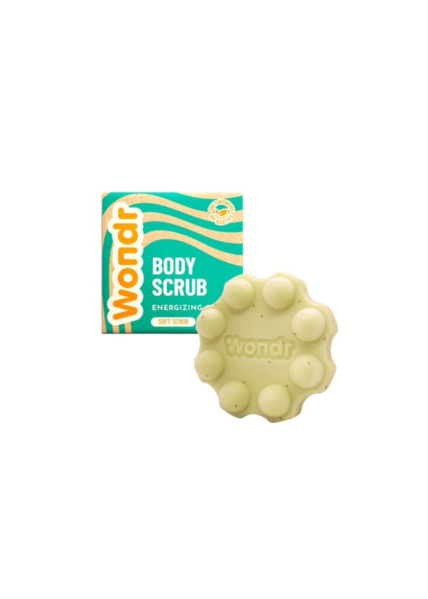 Wondr Shower Bar Scrub - Energizing Ginger
