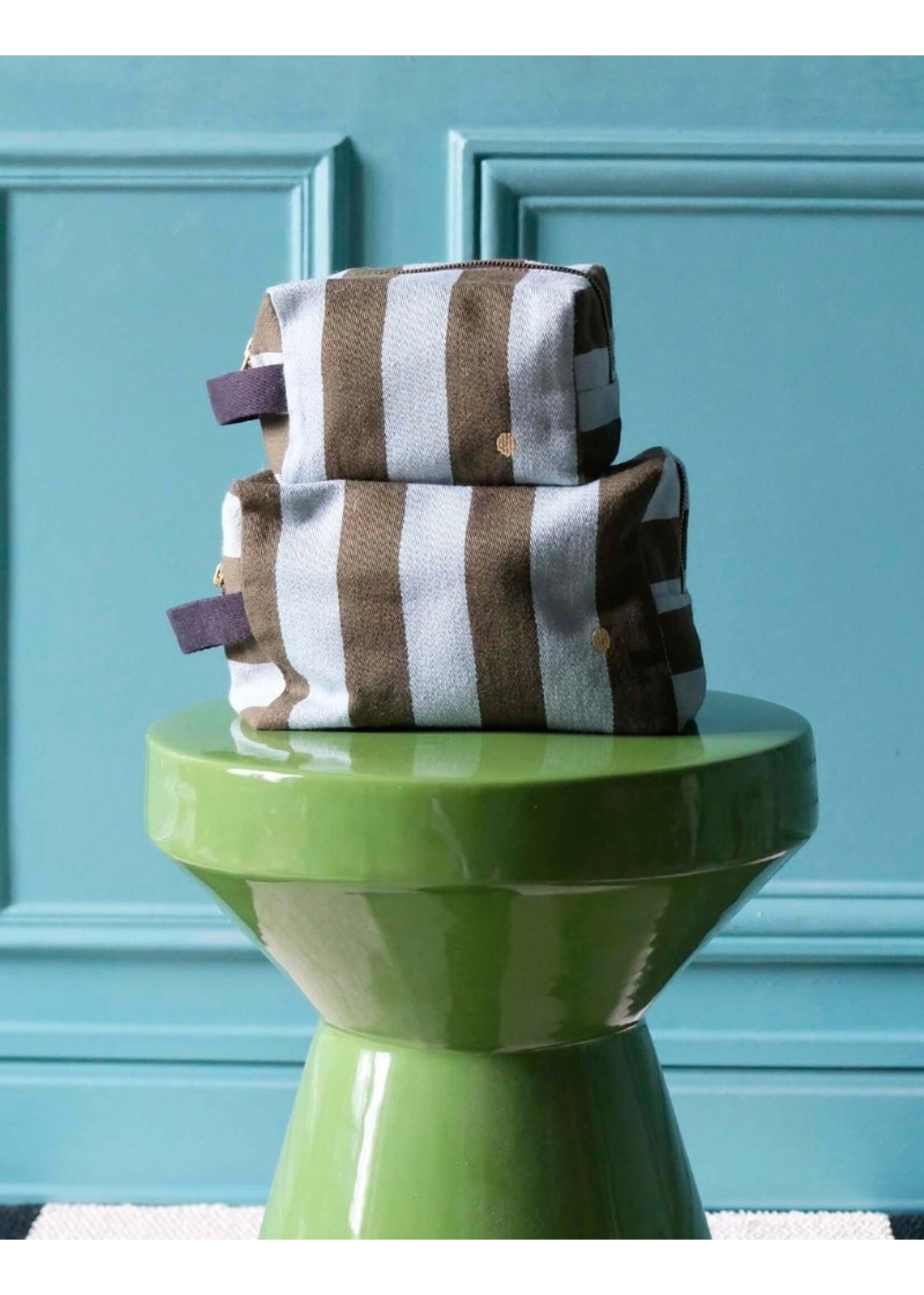 La cerise sur le gâteau Cube Pouch S - Rita Matcha