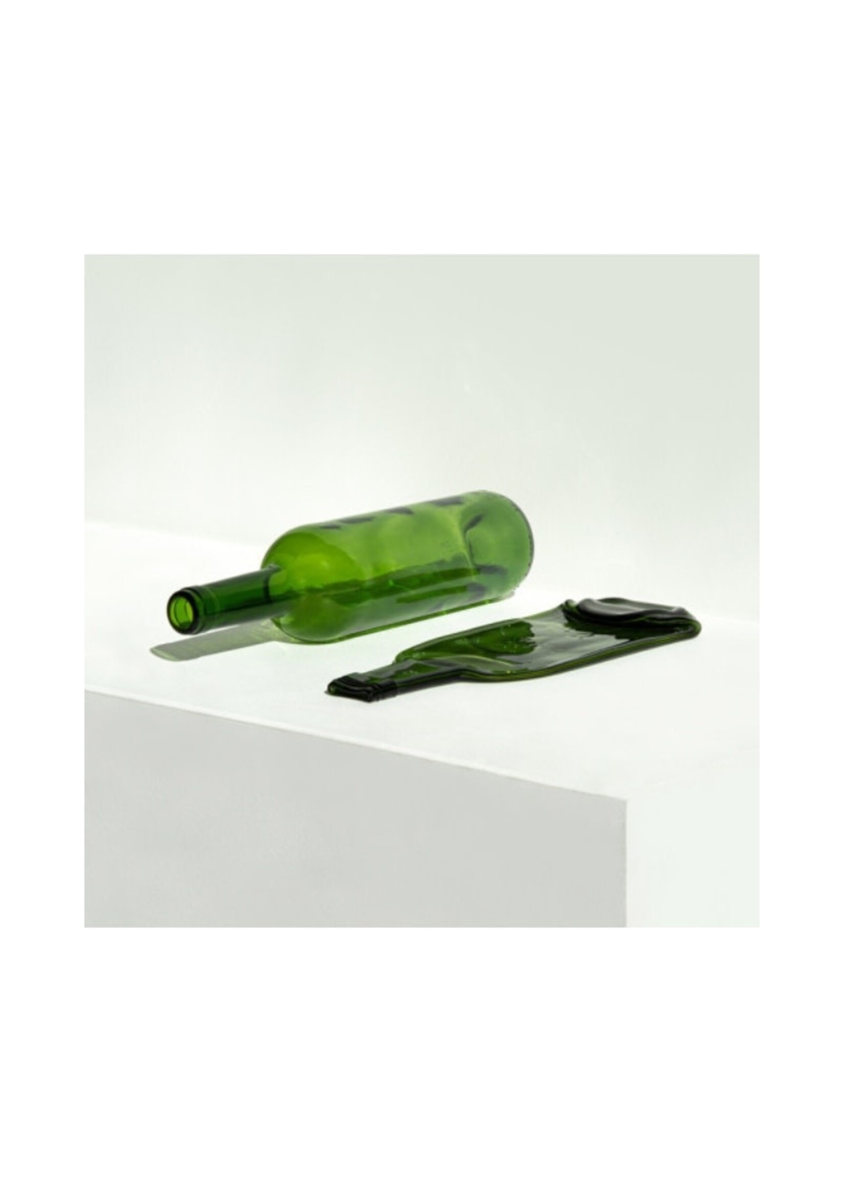 Q de bouteilles Planche M - Débattre (groen)