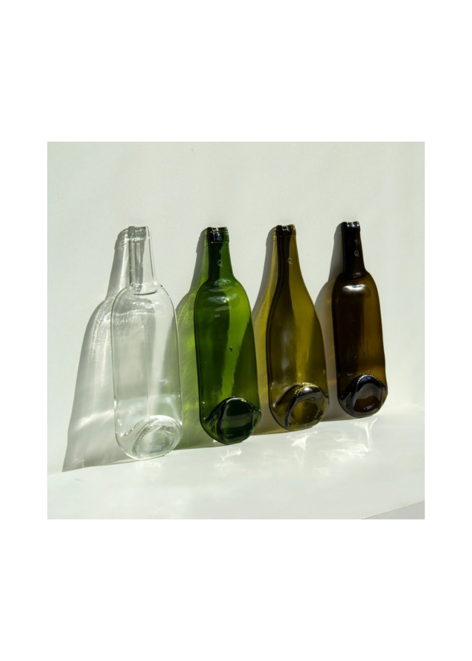 Q de bouteilles Planche M - Débattre (groen)