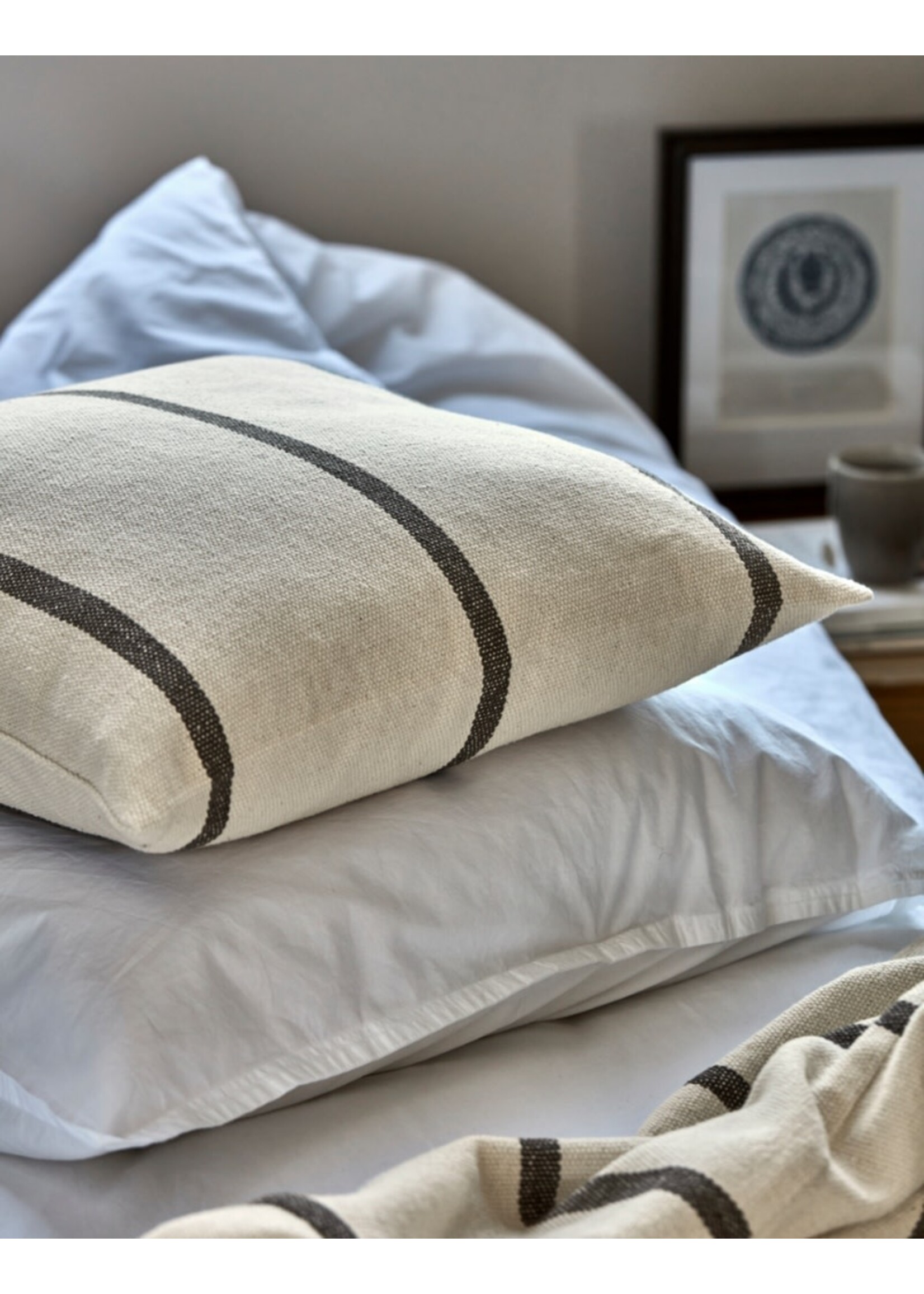 House Doctor Nula Cushion Cover - Dark Brown