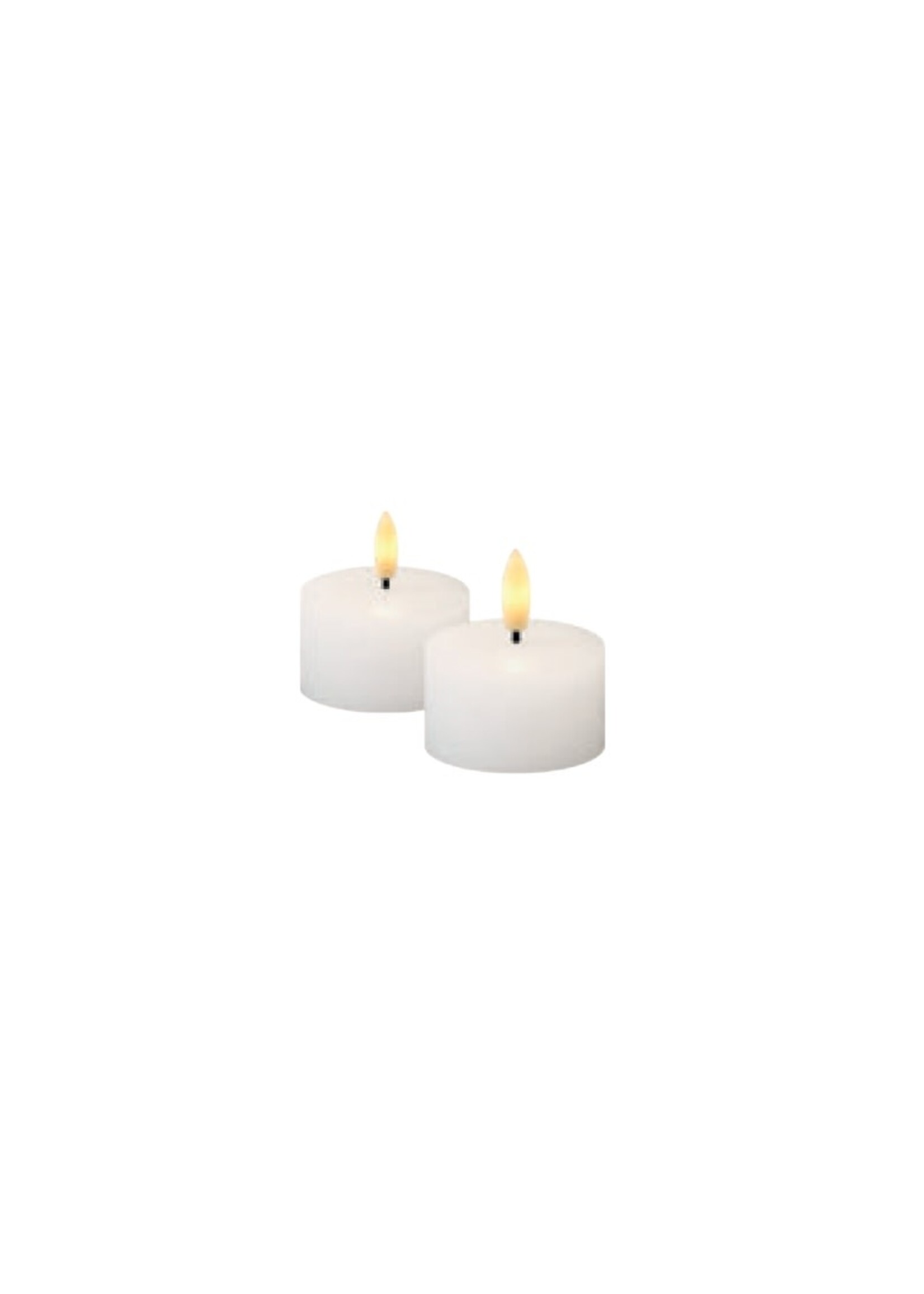 Sirius Sille LED theelichtjes Ø6 - set van 2 - wit