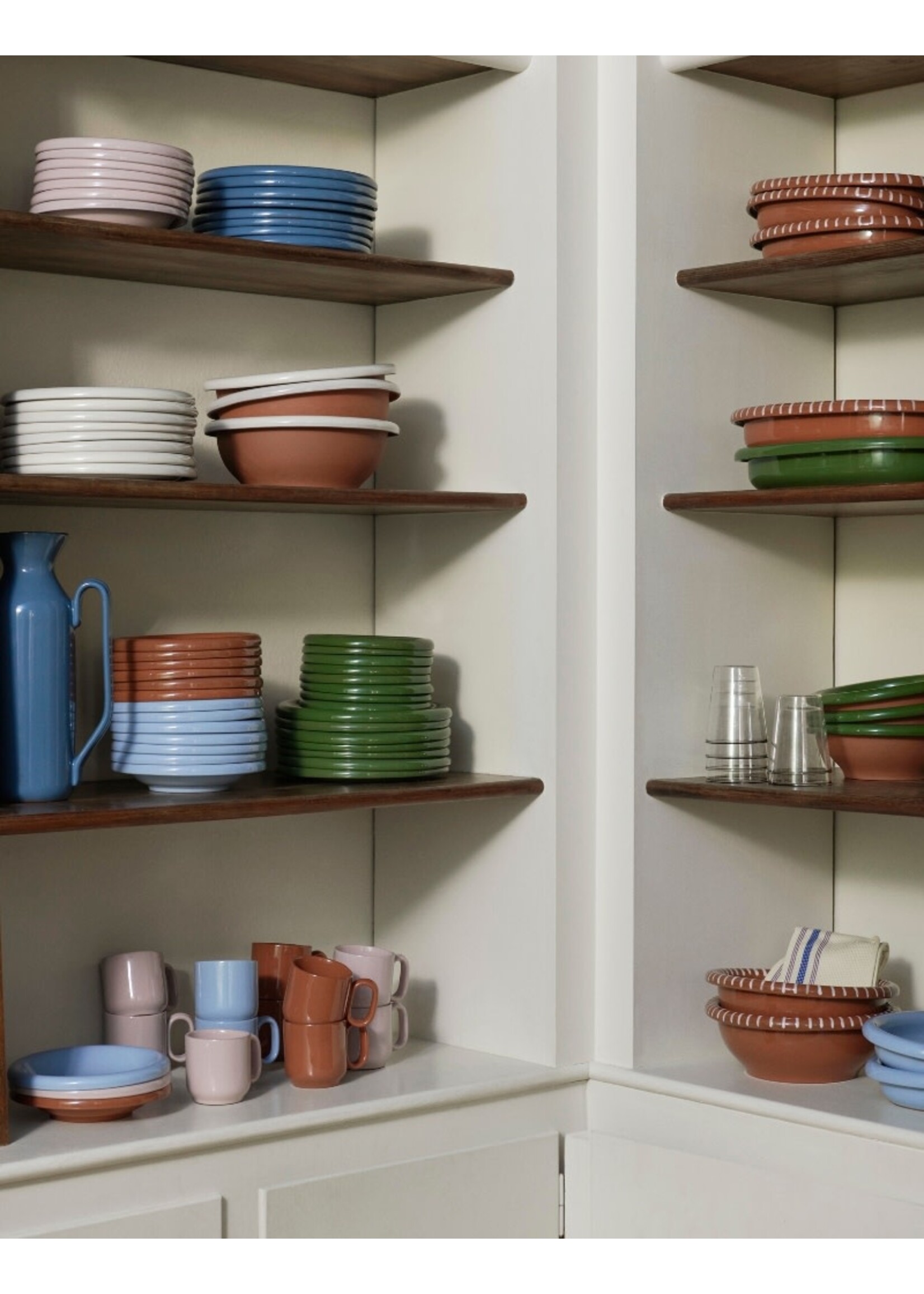 HAY Barro Plate Ø18 - Set of 2 - Green
