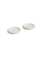 HAY Barro Plate Ø18 - Set of 2 - Off-White