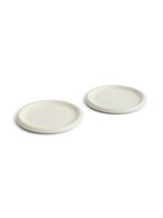 HAY Barro Plate Ø24 - Set of 2 - Off-White