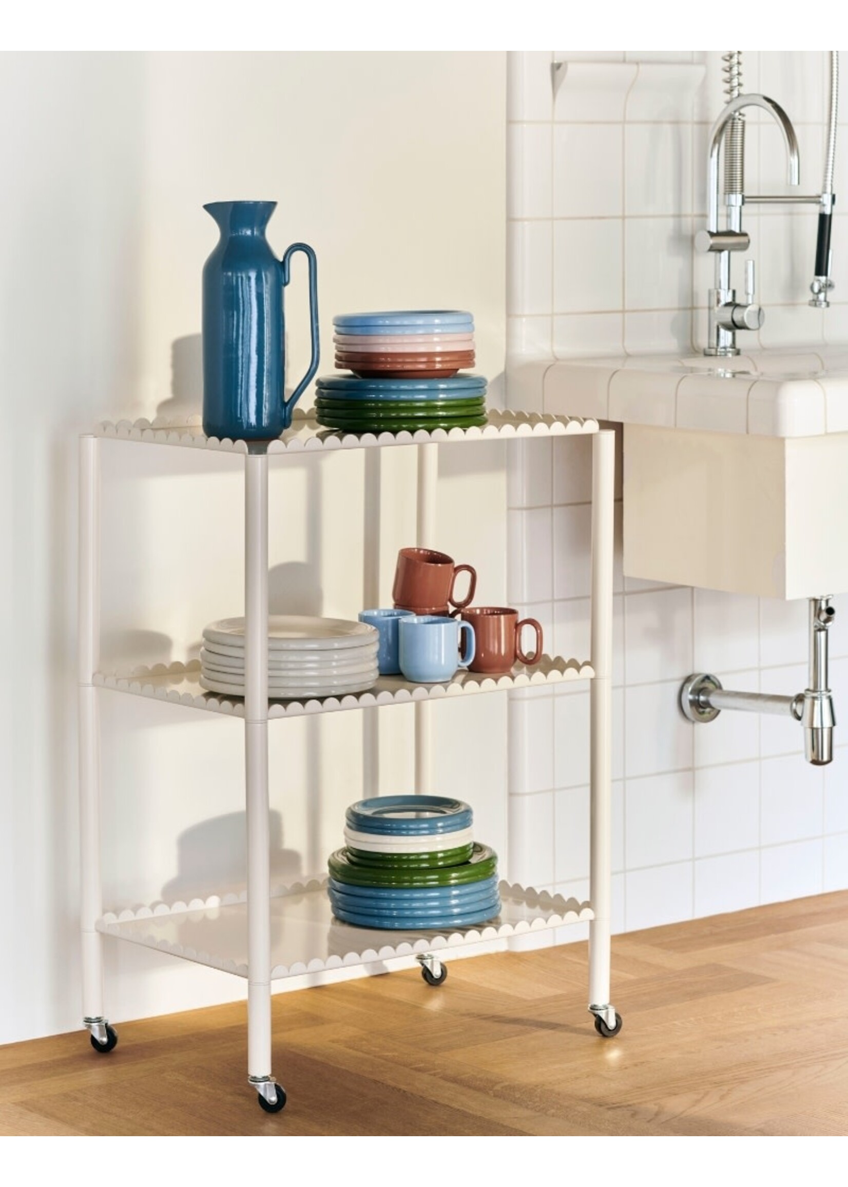 HAY Barro Plate Ø24 - Set of 2 - Off-White