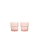 Ferm Living Boya glas H8 - set van 2 - blush