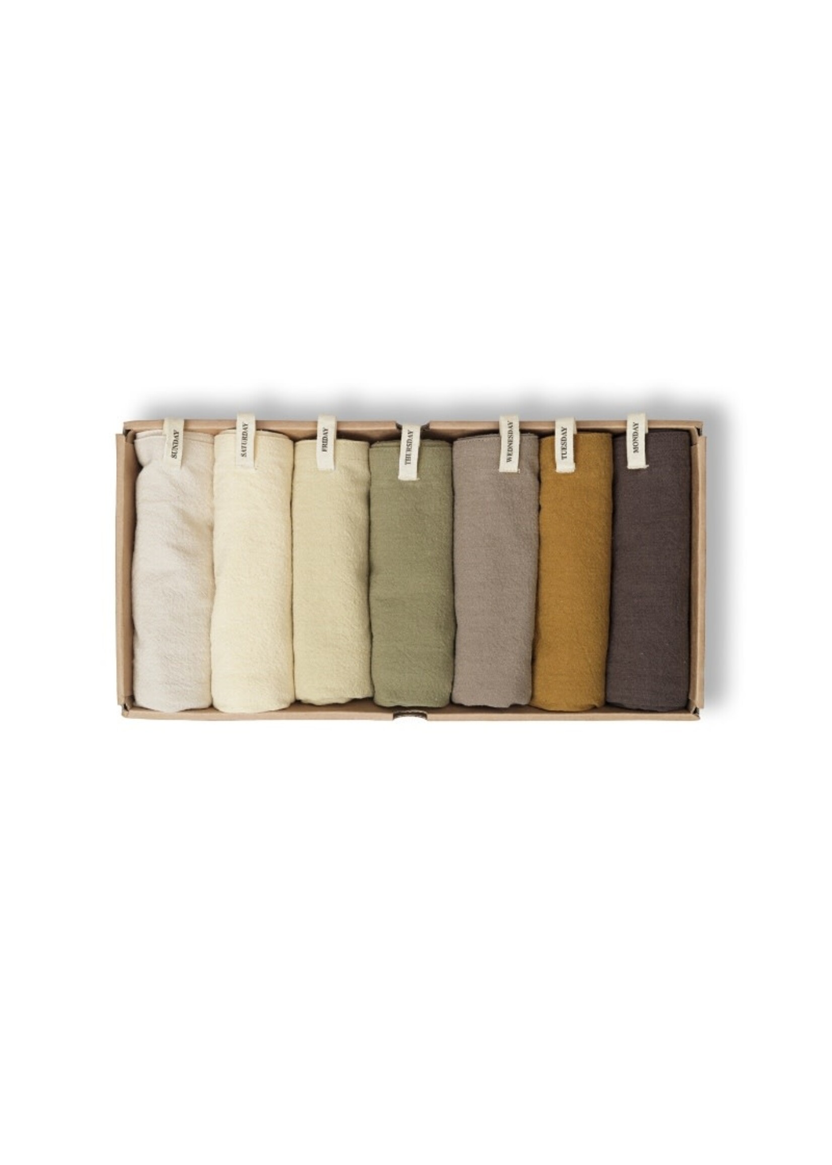 Ferm Living Day Tea Towels Set - Calm