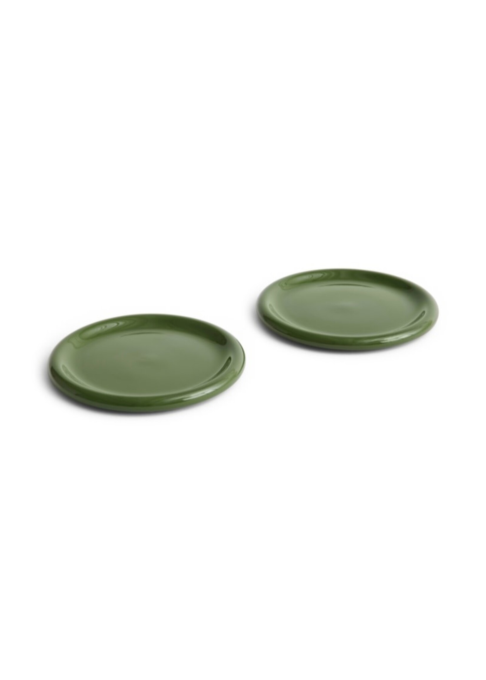 HAY Barro Plate Ø24 - Set of 2 - Green
