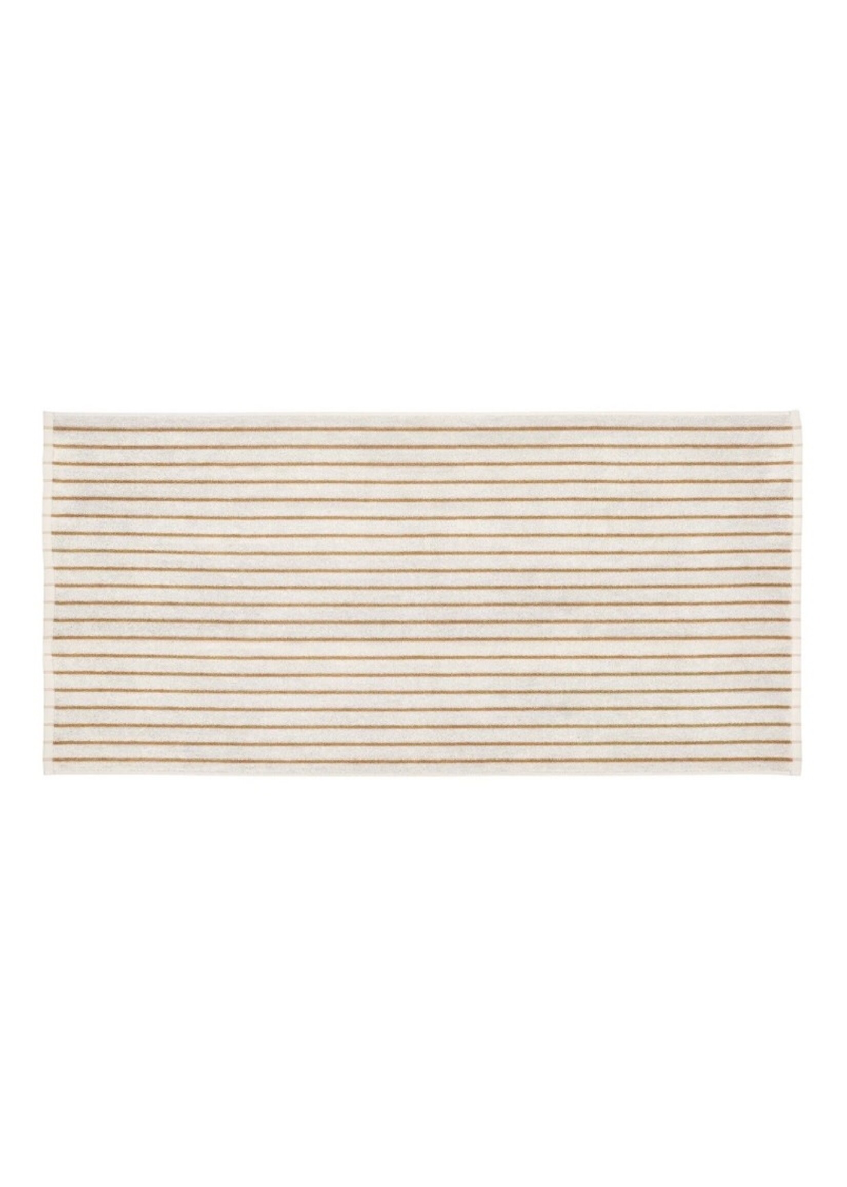 Blomus Arto Bath Towel - Moonbeam/Amber Brown