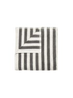 Blomus Arto Bath Towel - Thick Stripe - Moonbeam/Magnet