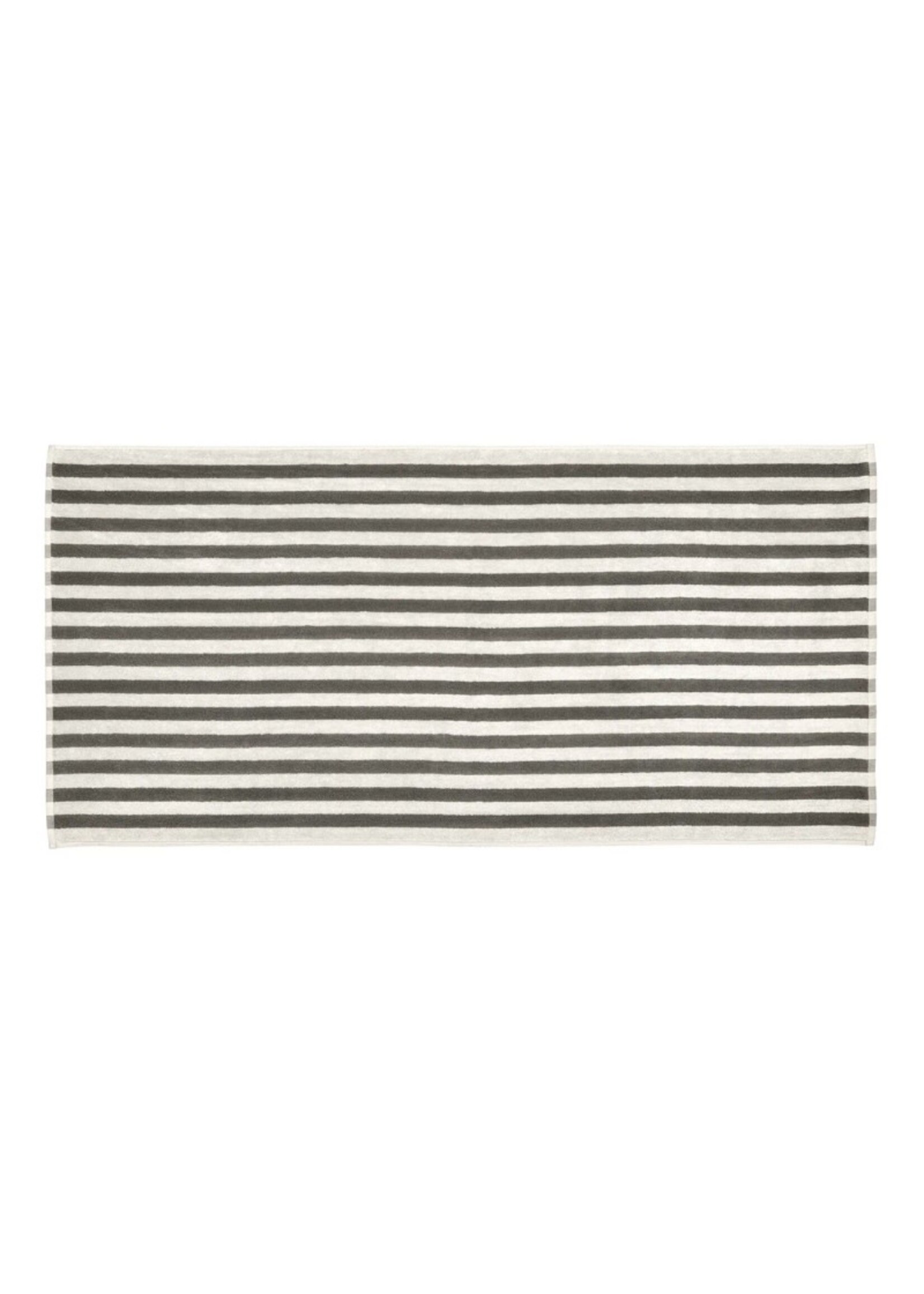 Blomus Arto Bath Towel - Thick Stripe - Moonbeam/Magnet