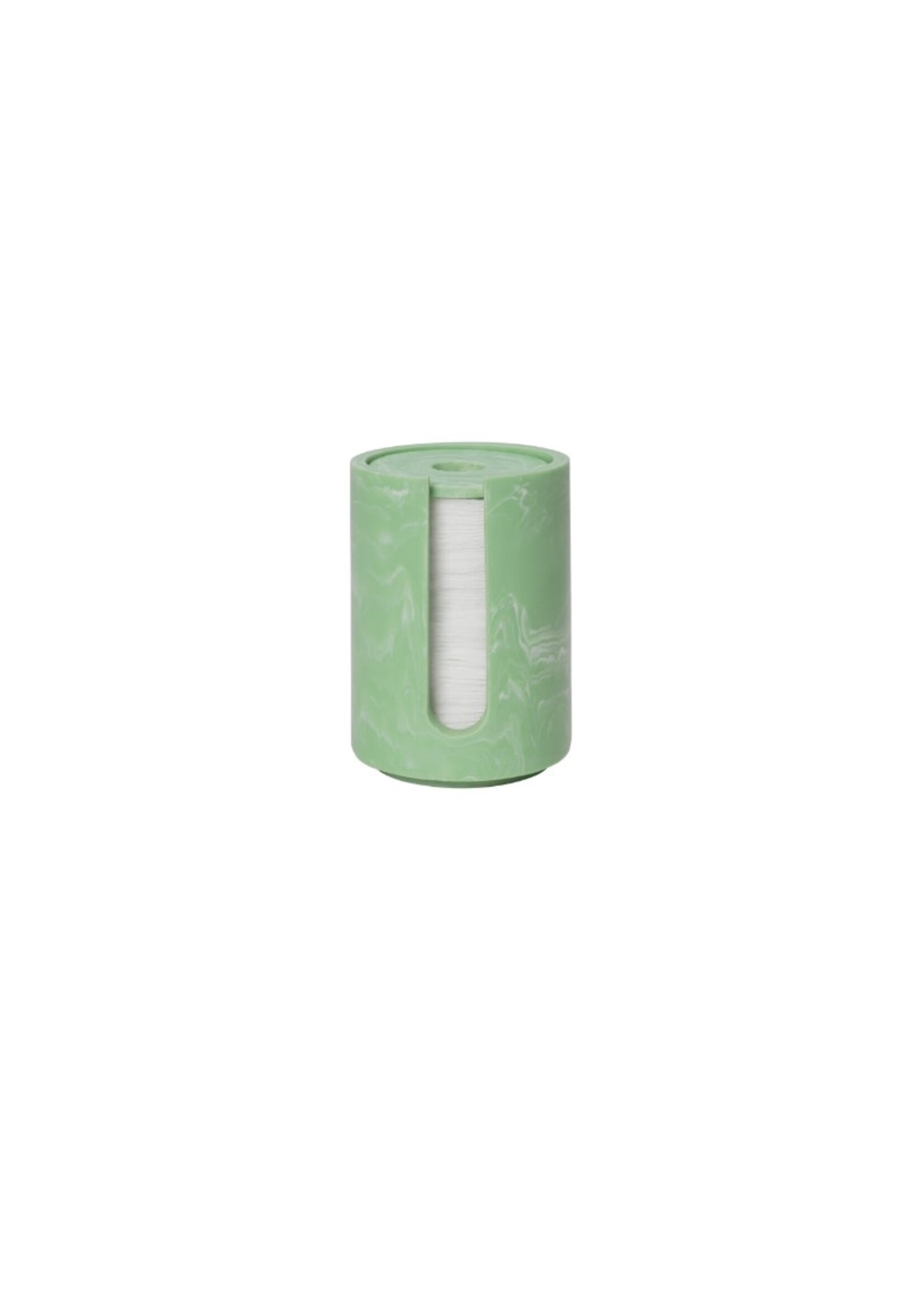 Ferm Living Mist Cotton Pad Holder - Seafoam